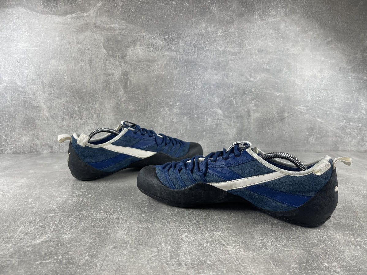 Puma Puma Y2K SpeedCat Low Top Leather Sneakers Shoes Blue White Size US 9.5 / EU 42-43 - 5 Thumbnail