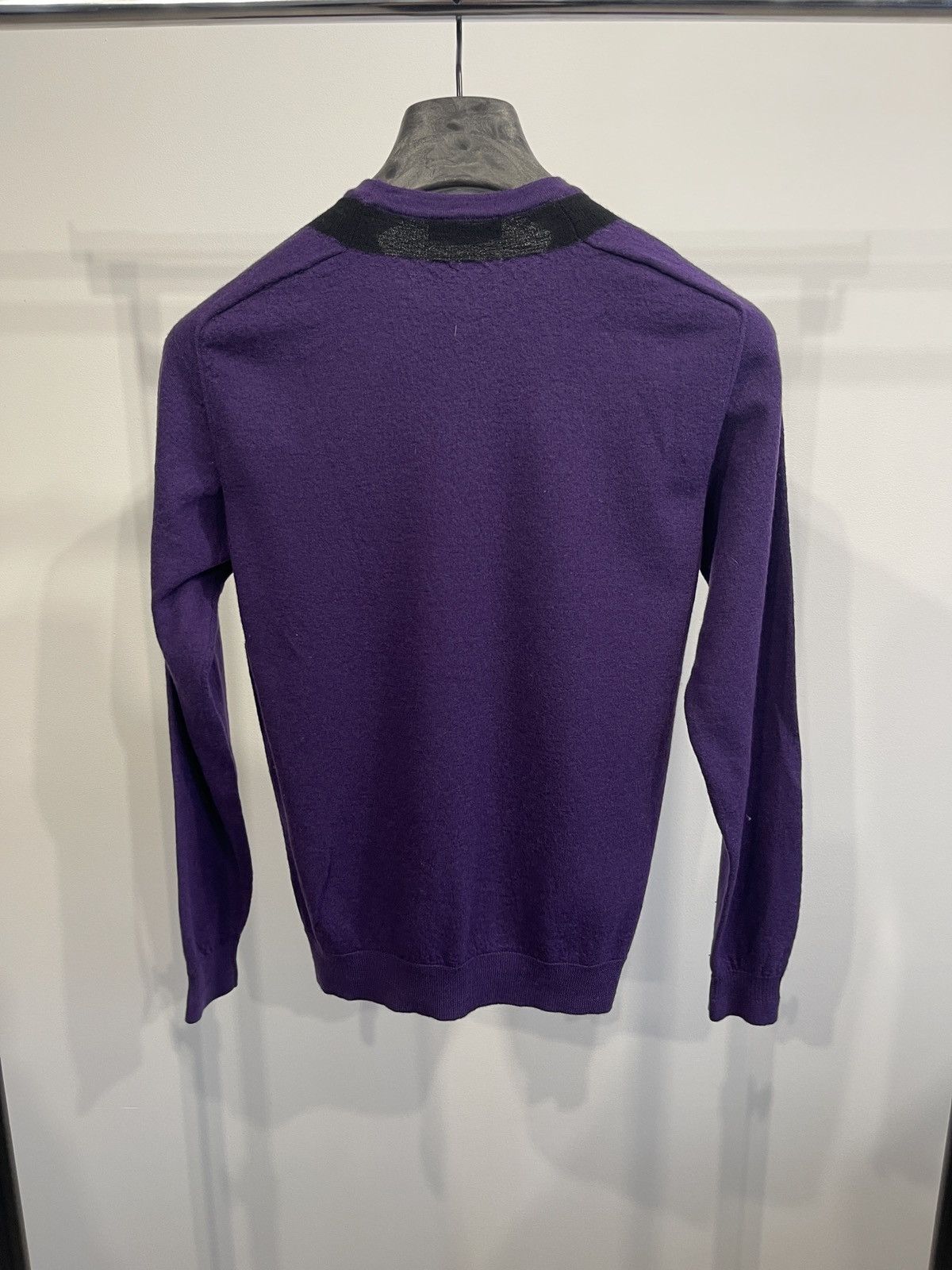Versace Gianni Versace sweater woman purple knit wool rare Size M / US 6-8 / IT 42-44 - 6 Thumbnail