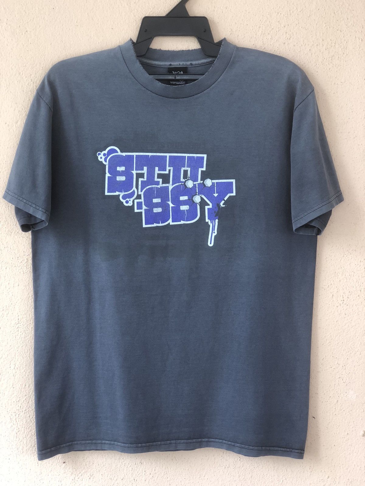 Stussy × Vintage Vintage STUSSY Faded And Distressed Tee Size US M / EU 48-50 / 2 - 1 Thumbnail