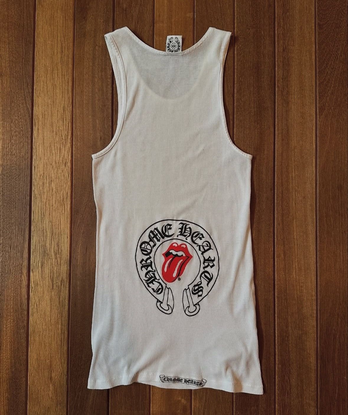 CHROME HEARTS×ROLLING STONESリップタンタンクトップ CHROME HEARTS×ROLLING STONESリップタンタンクトップ Chrome