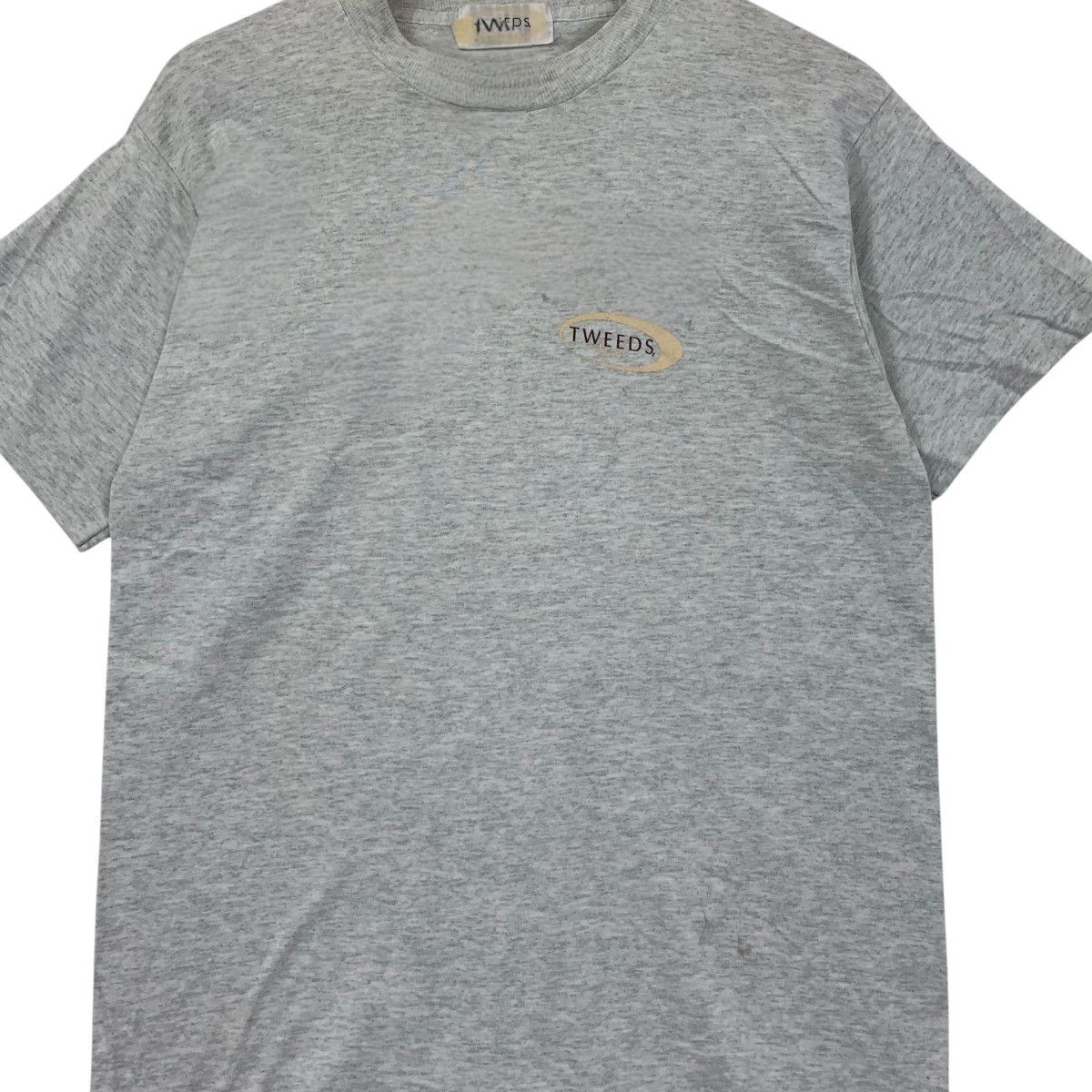 Vintage Vintage 90’ TWEEDS CLOTHING INC Single Needles Stitches T Size M / US 6-8 / IT 42-44 - 3 Thumbnail