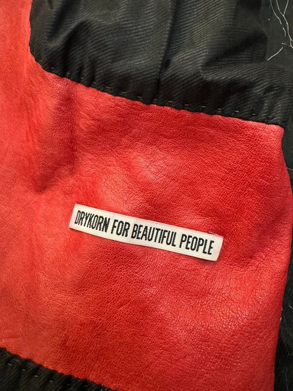 DRYKORN Drykorn For Beautiful People Leather Biker Jacket size S Size S / US 4 / IT 40 - 8 Thumbnail