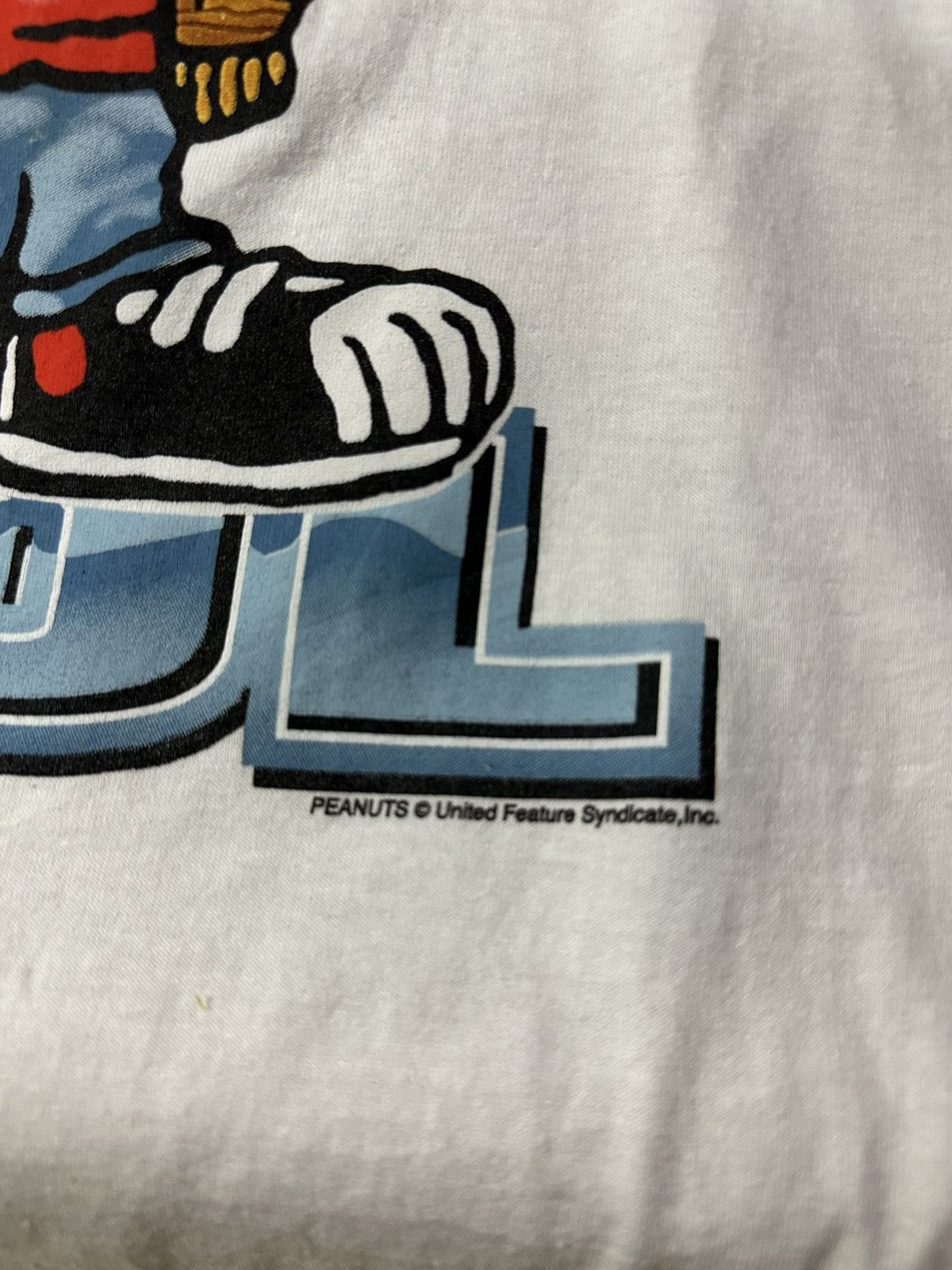 Cartoon Network Vintage 90s Peanuts Snoopy Joe Cool Size US XL / EU 56 / 4 - 3 Thumbnail