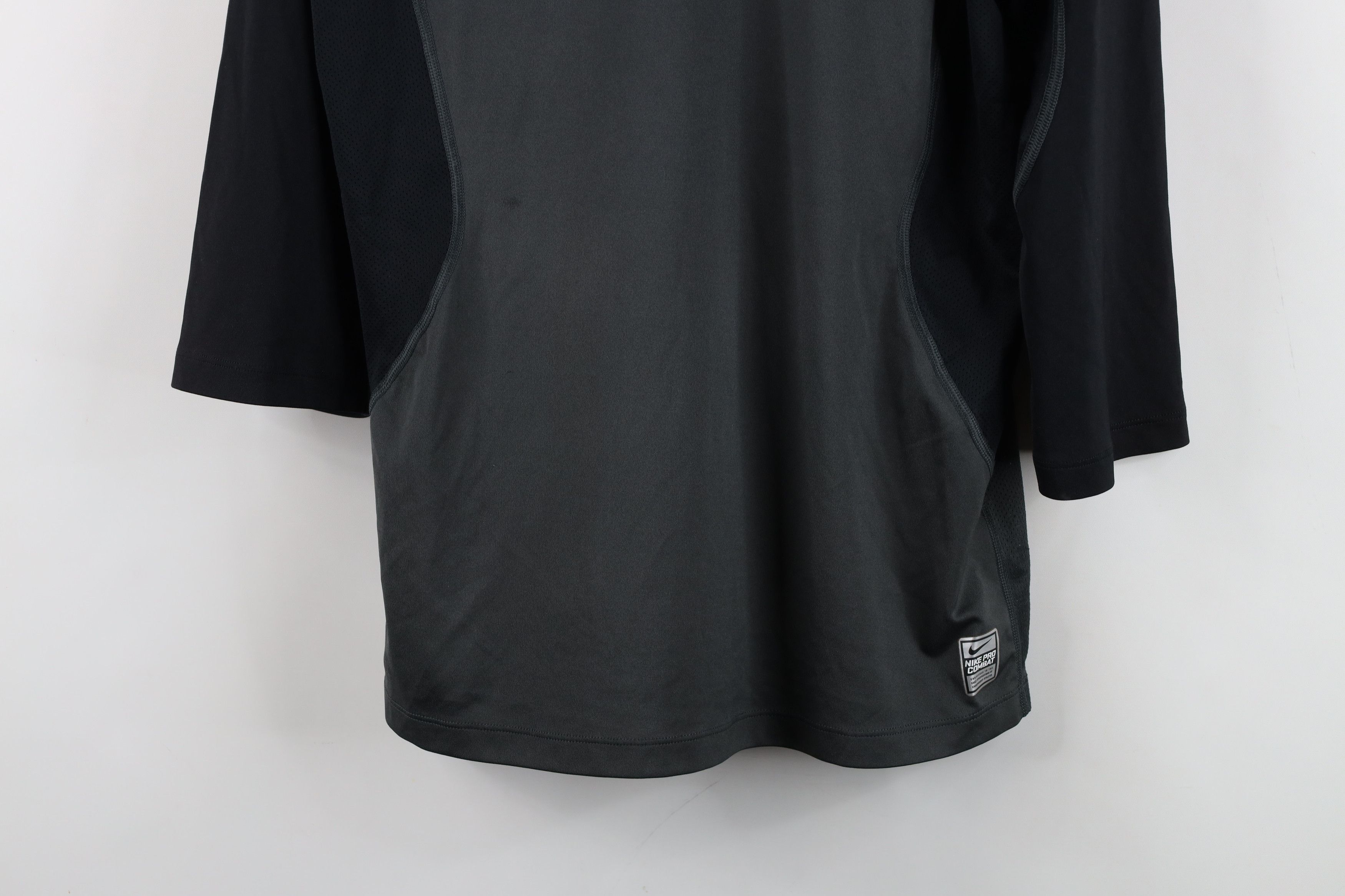 Nike Nike Pro Combat Ken Griffey Jr Baseball Raglan T-Shirt Gray Size US M / EU 48-50 / 2 - 3 Thumbnail