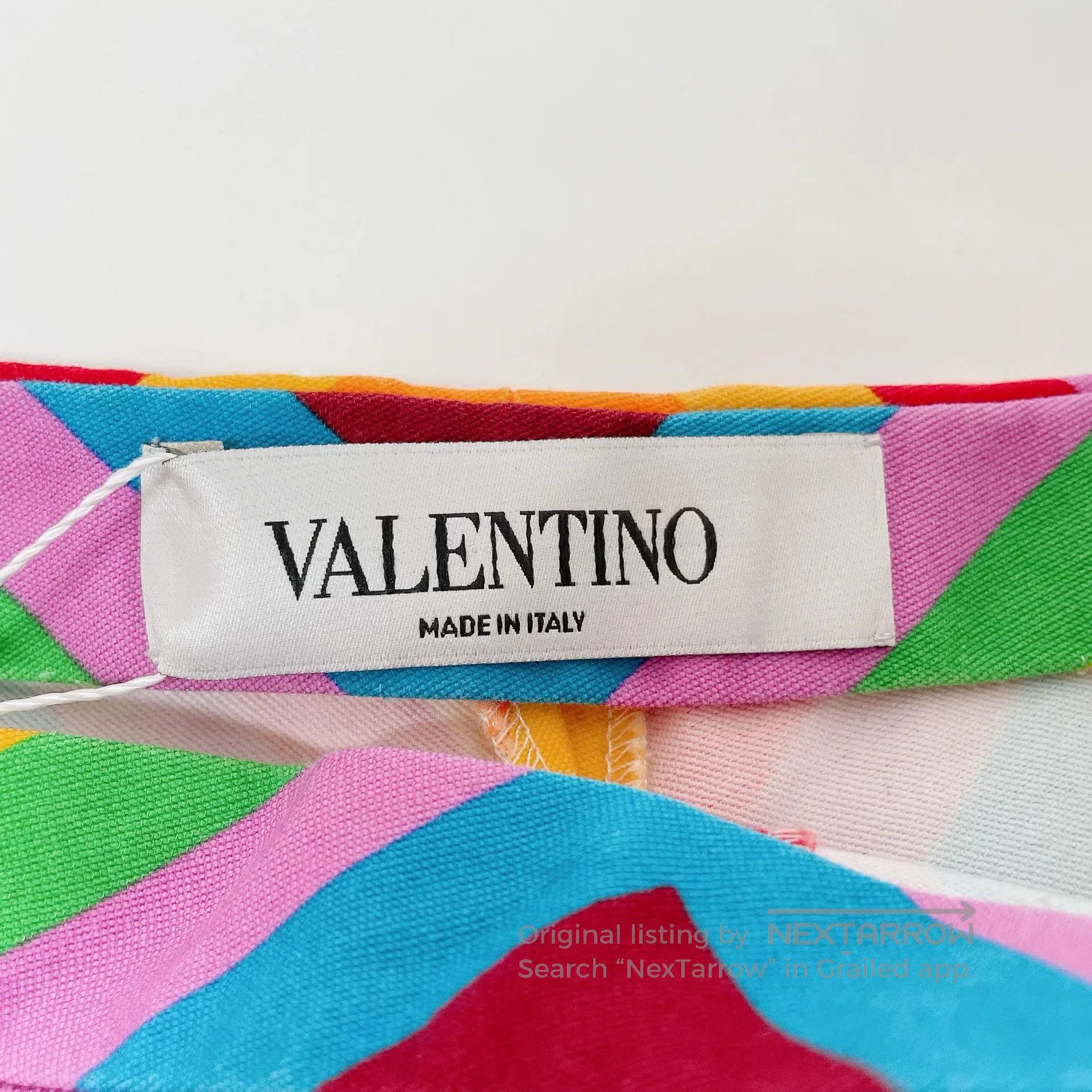 Valentino Valentino Colorful Striped Shorts. Size 37" - 6 Thumbnail