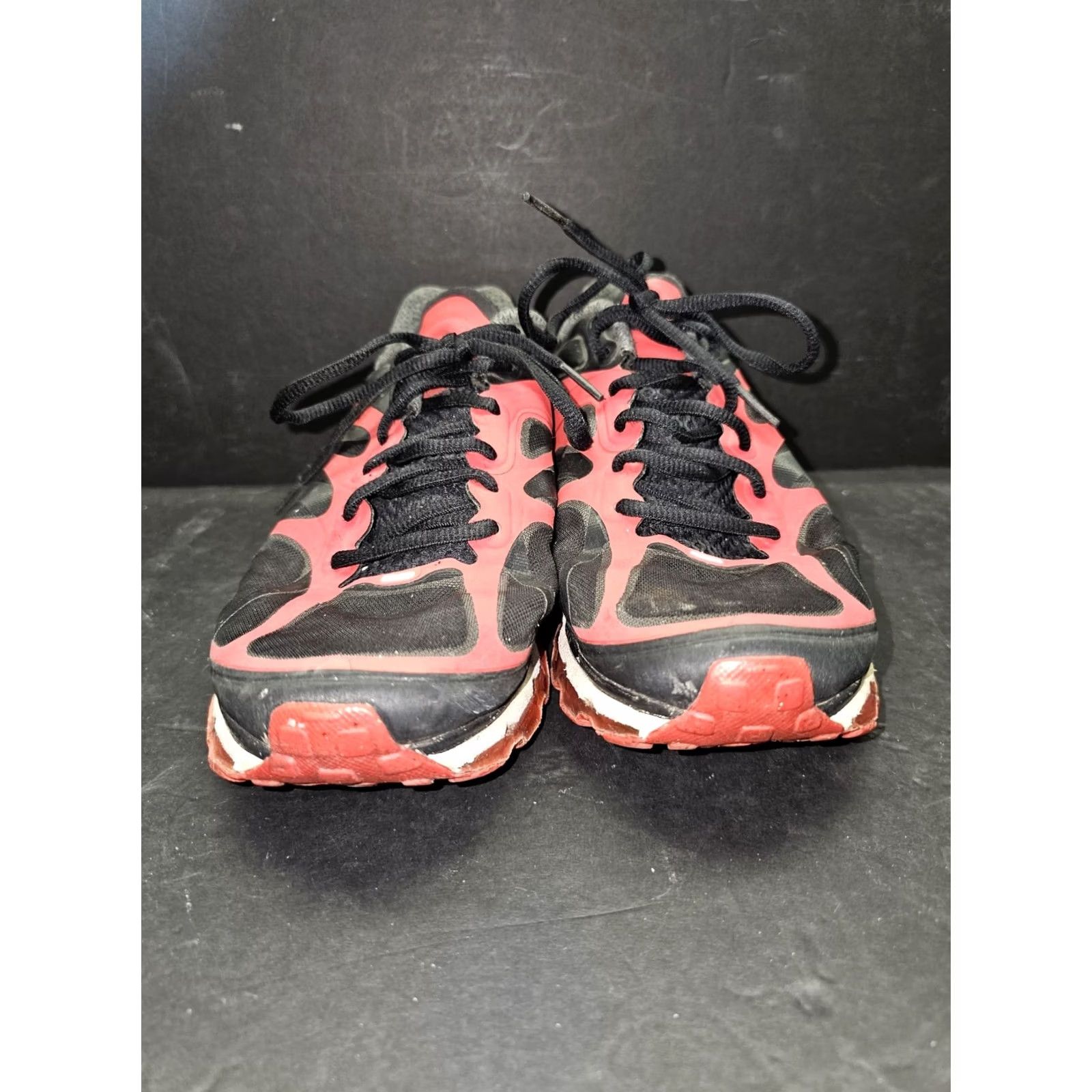 Nike Nike Air Max+ 2012 White Black Action Red 487982-016 Men's Size 9 Sneaker Shoes Nike Air Max 2012 Collection Mens Size US 8 / EU 41 - 3 Thumbnail