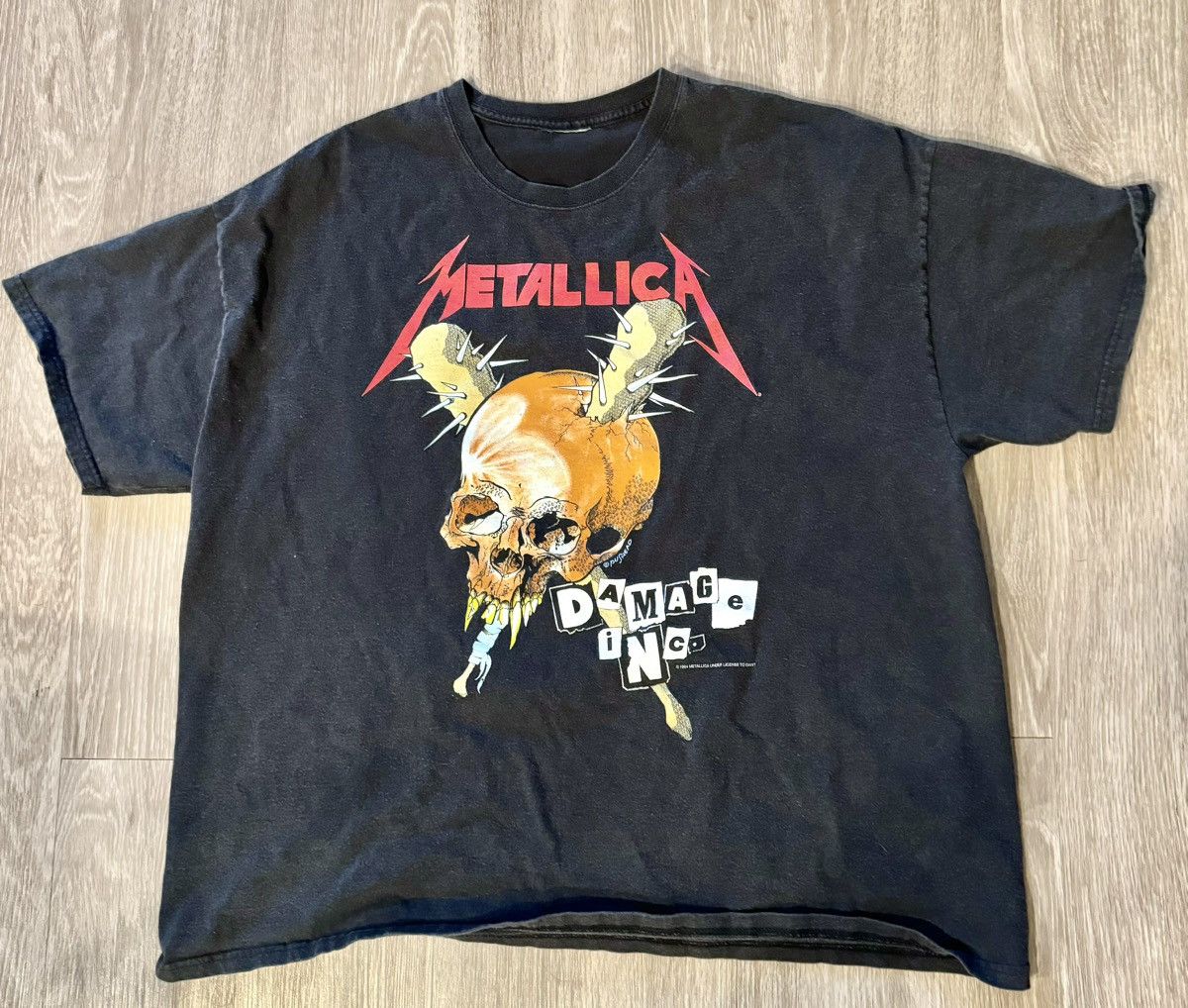 Vintage 90s Metallica t shirt