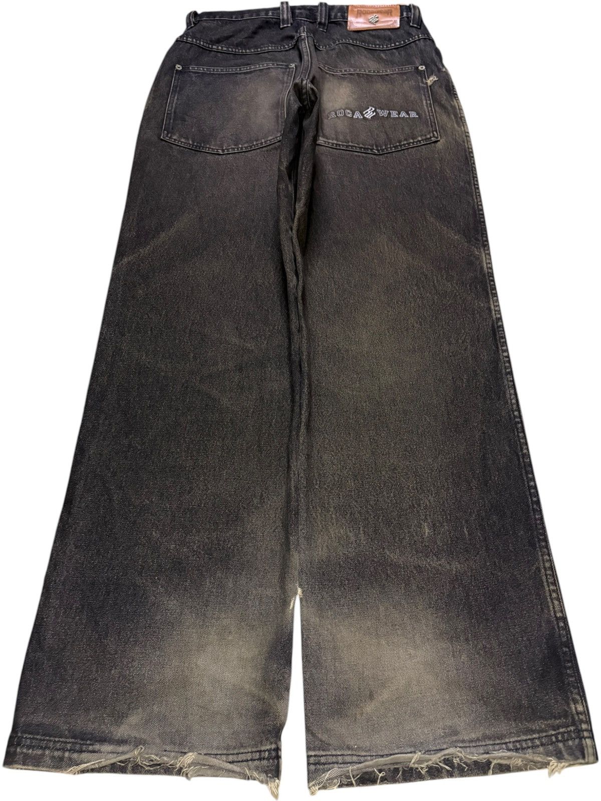 Rocawear Vintage Rocawear Rusty Wash Distressed Baggy Jeans Size US 32 / EU 48 - 2 Thumbnail