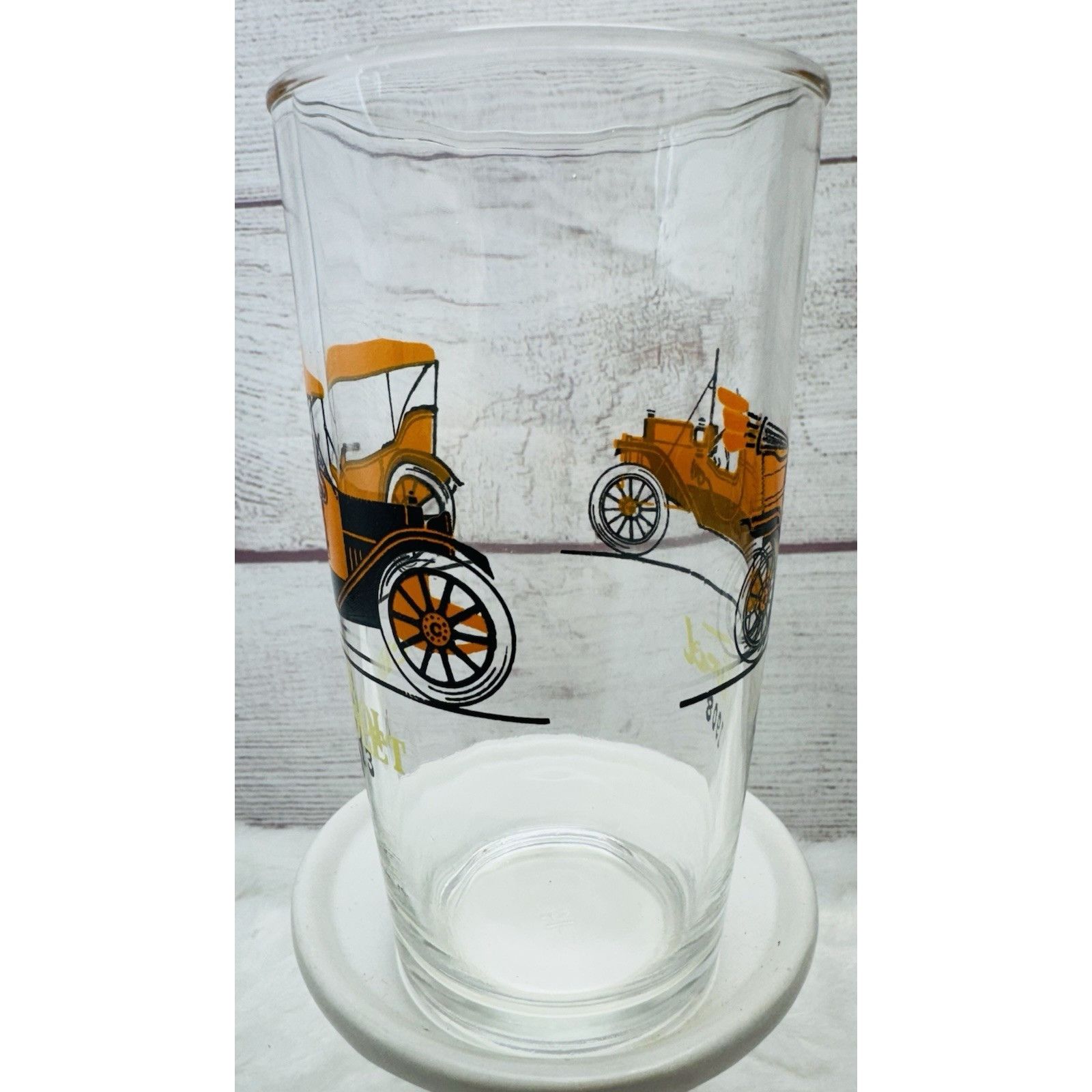 Other Chevrolet 1913 Ford 1908 Cup Hazel Atlas Classic Car Barware Size ONE SIZE - 2 Thumbnail