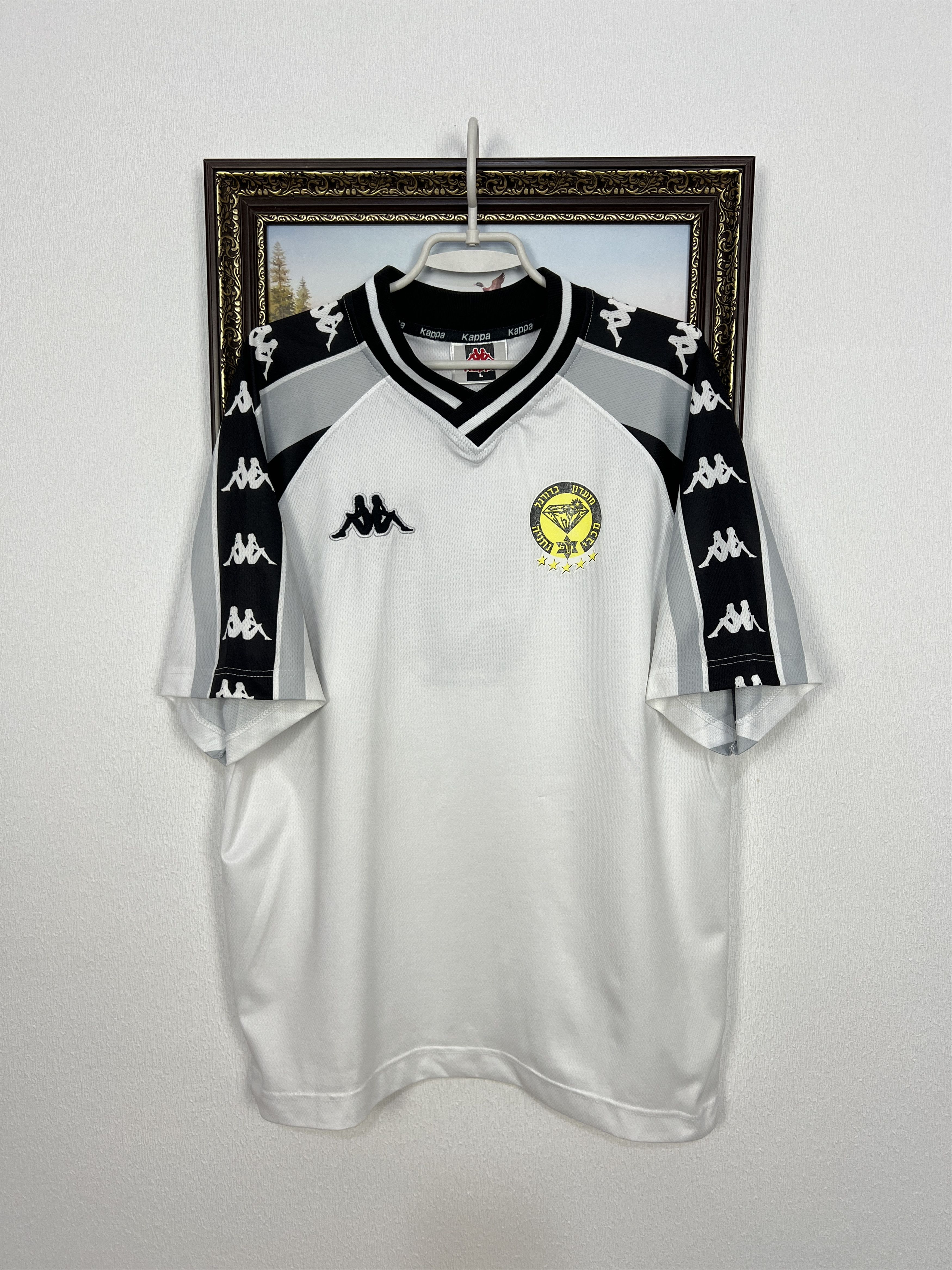 Kappa Vintage 90's Maccabi Netanya Football Shirt Kappa Soccer Size US L / EU 52-54 / 3 - 1 Thumbnail