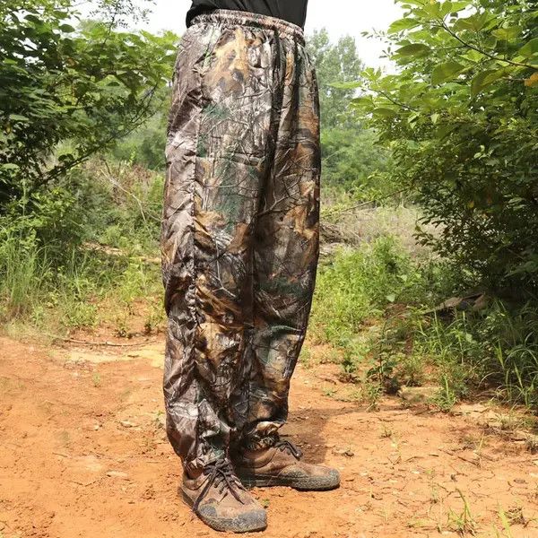 Jean Camouflage pants with elastic bands Size US 30 / EU 46 - 2 Thumbnail