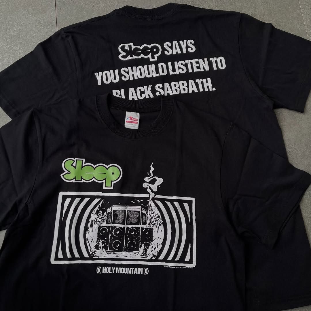 Band Tees SLEEP - LISTEN TO BLACK SABBATH music band Tshirt tee Size US L / EU 52-54 / 3 - 5 Thumbnail