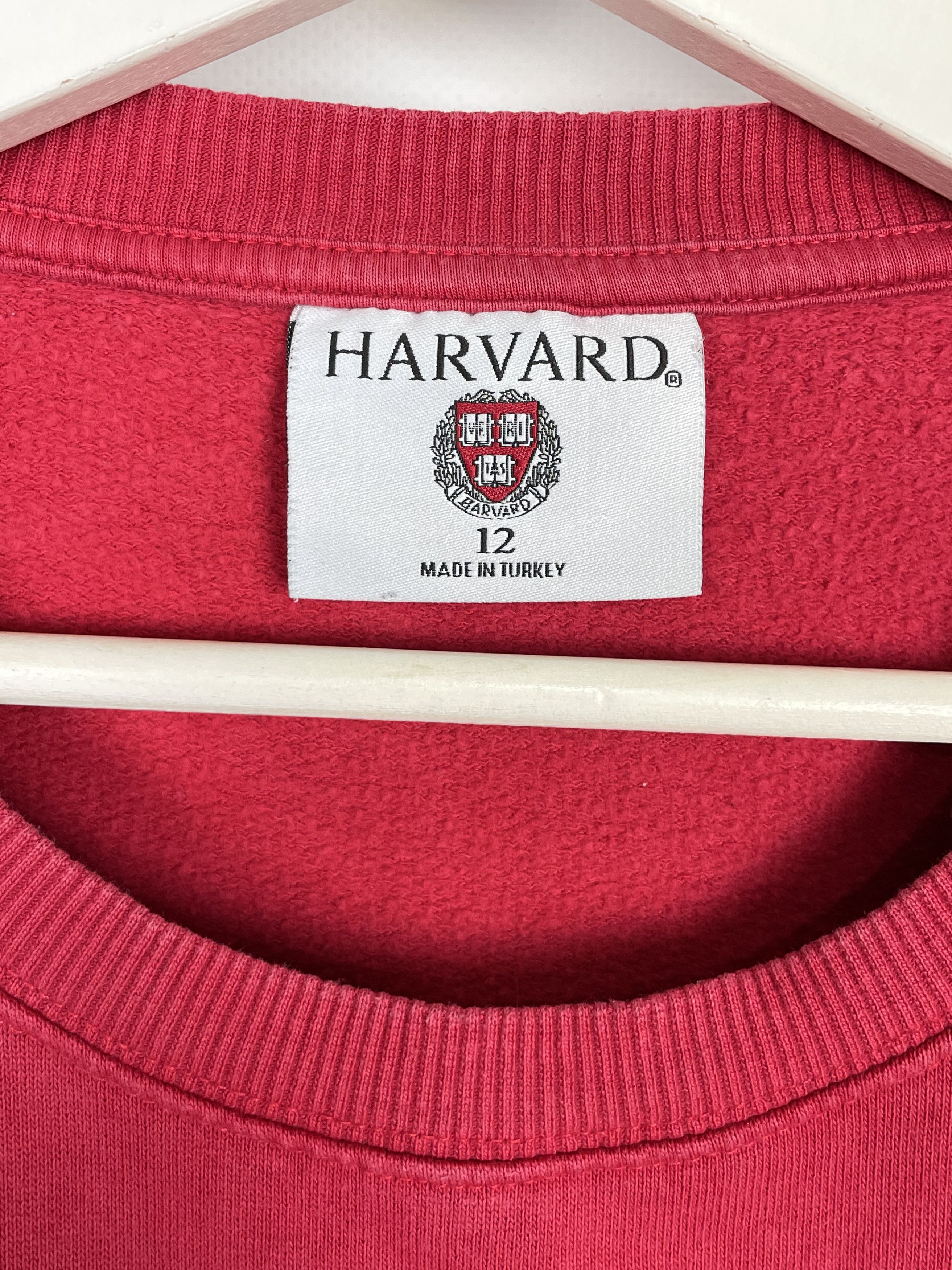 Other Harvard Sweatshirt Crewneck Center Logo Red size 12 Size XL / US 12-14 / IT 48-50 - 10 Thumbnail
