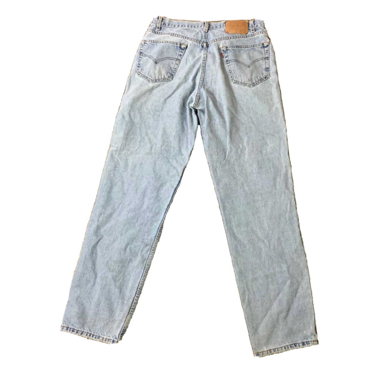 Levi's VINTAGE 90s Levis 550 Relaxed Fit Straight Blue Jeans Mens Size 34 Size US 34 / EU 50 - 2 Thumbnail