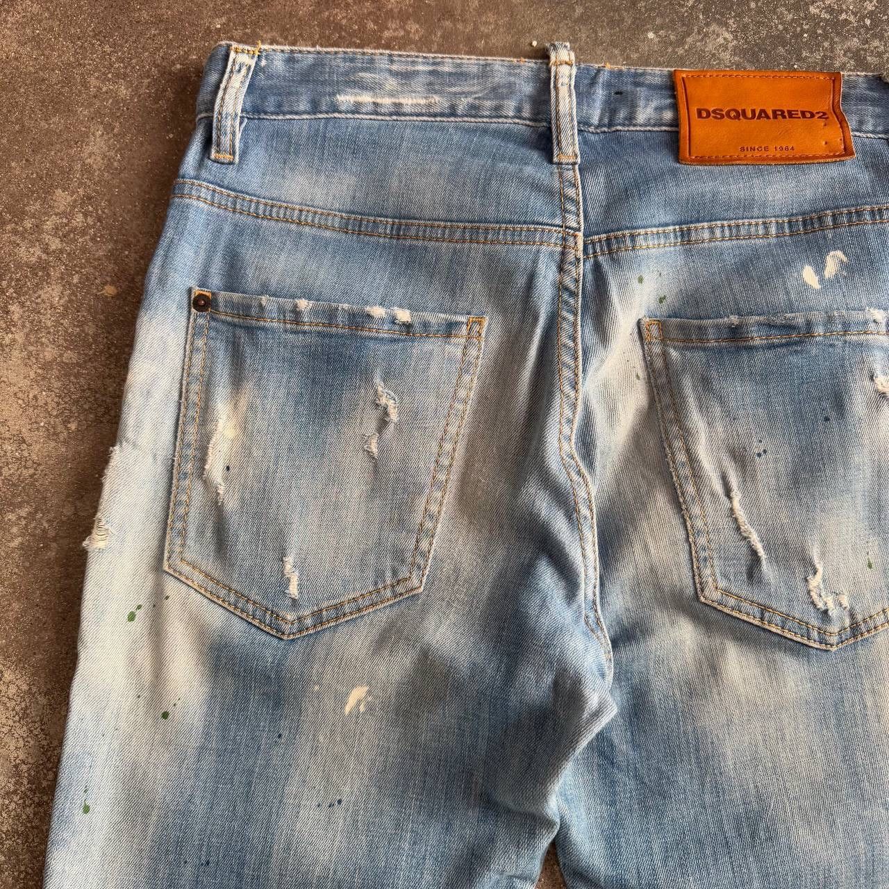 Dsquared2 × Vintage Dsquared2 Amazing Distressed Jeans Size 32" / US 10 / IT 46 - 11 Thumbnail