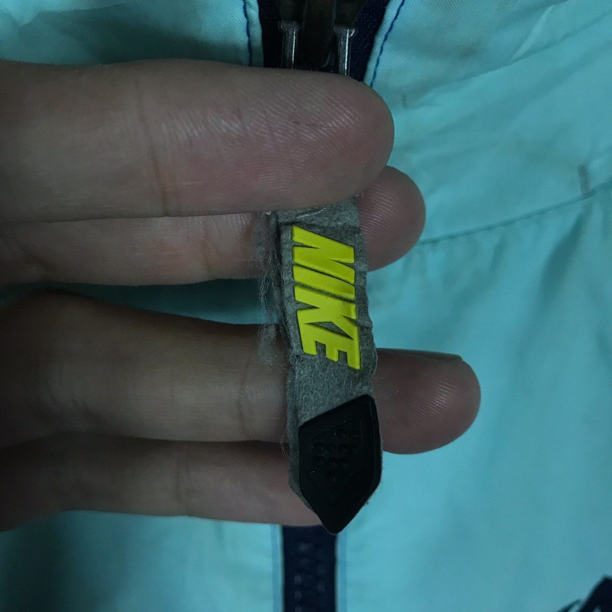 Nike Vintage Nike Two Tone Full Zipper Sweater Jacket Size US L / EU 52-54 / 3 - 4 Thumbnail