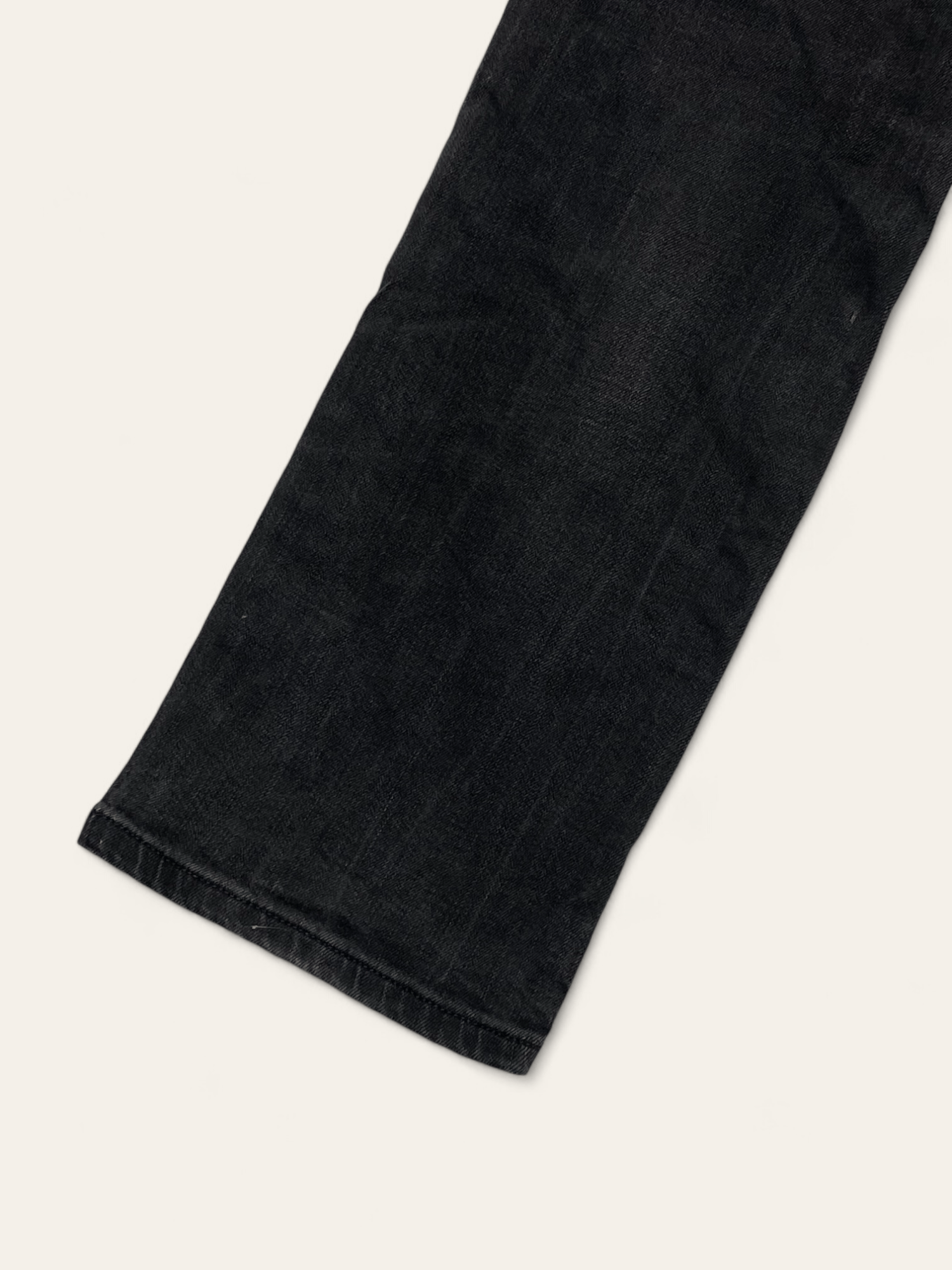 Jean 00s Vintage TOMMY HILFIGER DENIM Black Washed Faded Jeans Size US 35 - 10 Thumbnail