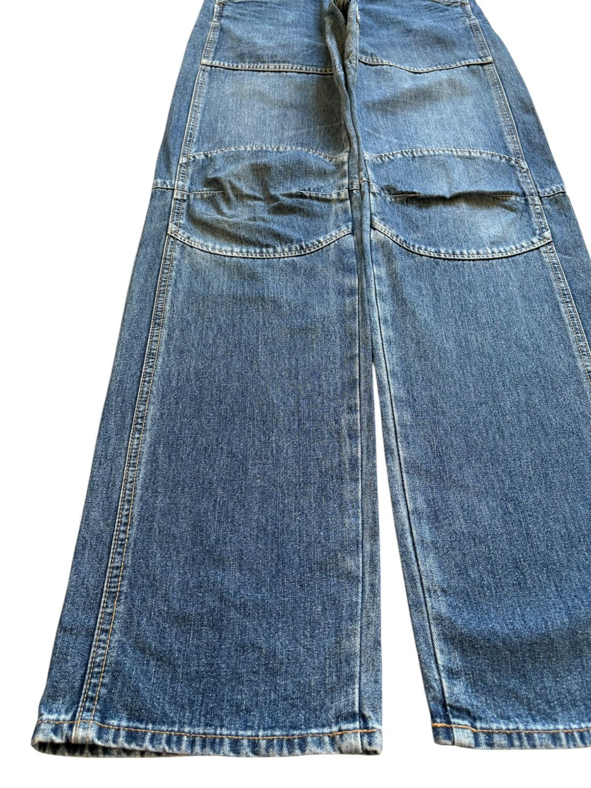 Big John Vintage Big John Blue Wash Workwear Jeans Size US 29 - 6 Thumbnail