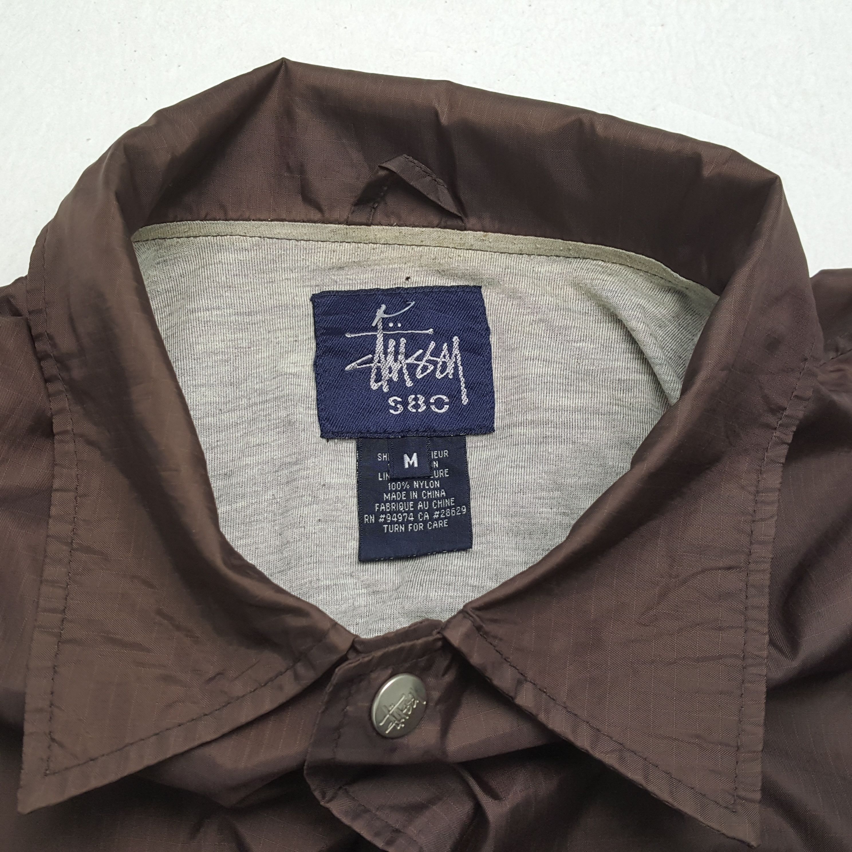 Stussy × Vintage Vintage STUSSY Streetwear Skateboard Logo Style Jacket Size US XL / EU 56 / 4 - 11 Thumbnail