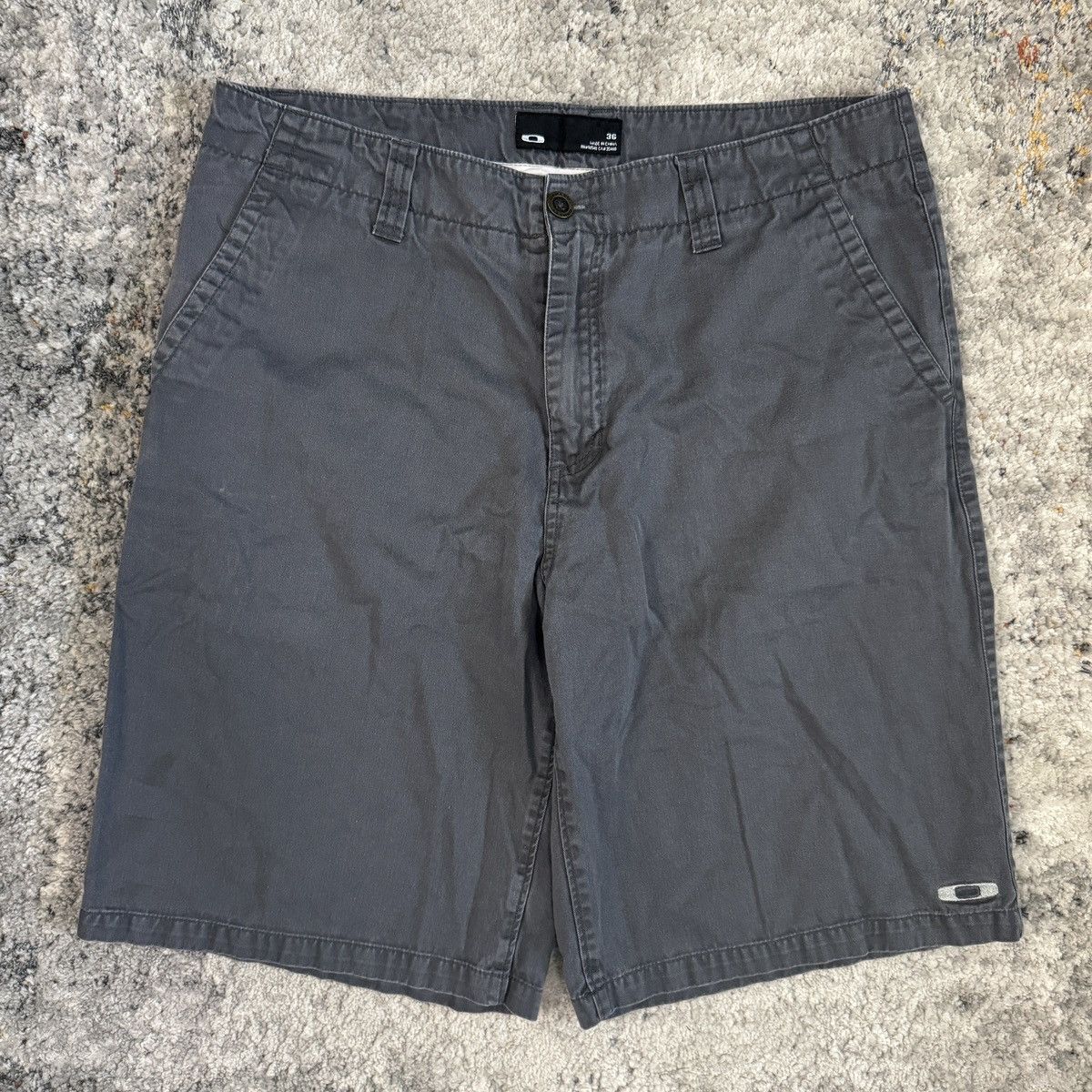 Oakley × Vintage Essential Vintate y2k Oakley wide leg shorts embroidered Size US 36 / EU 52 - 2 Thumbnail