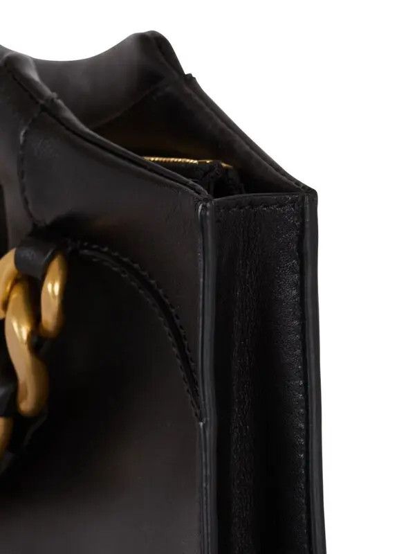 Balmain o1s1wg111225 Size:OS/Leather Clutch in Black Size ONE SIZE - 4 Thumbnail
