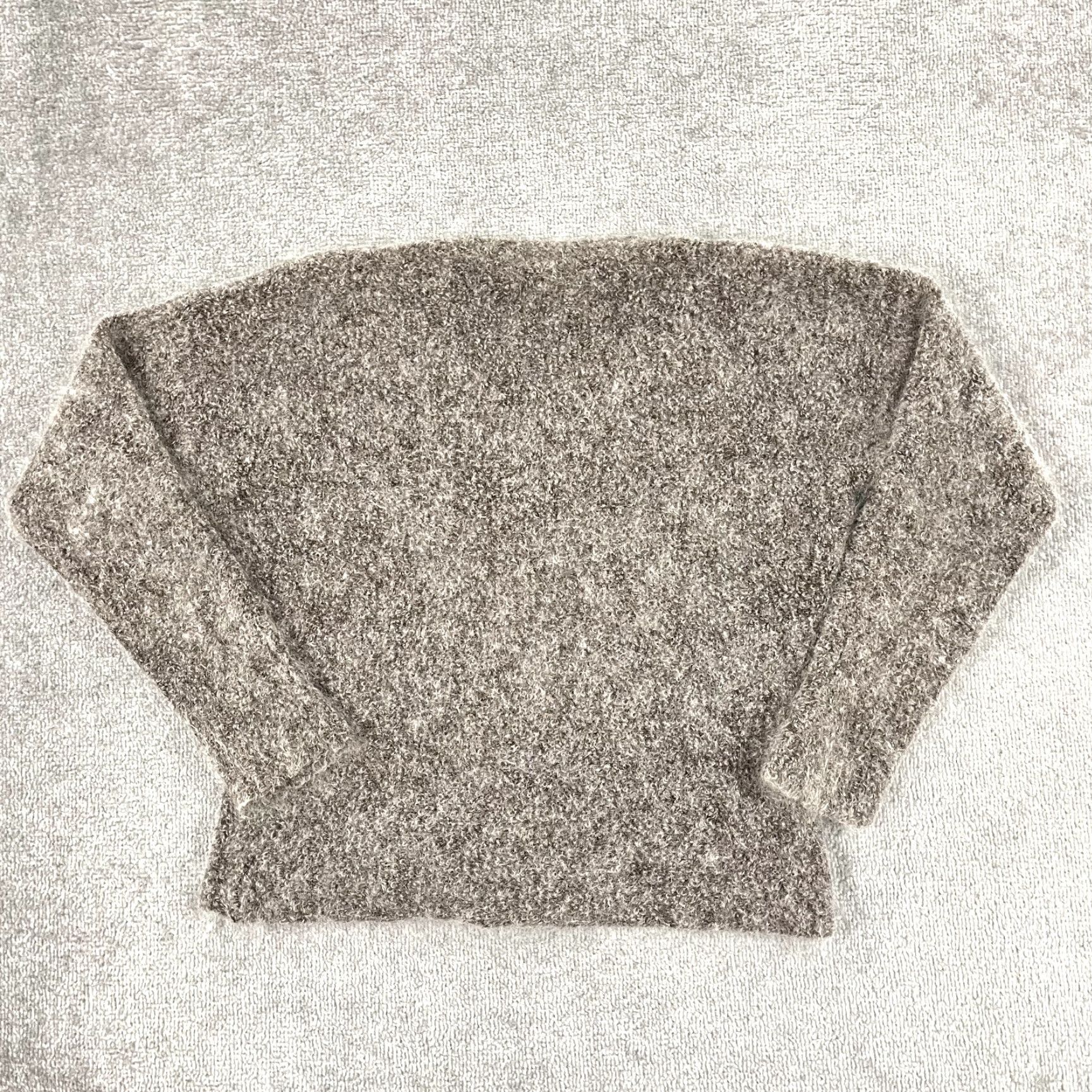 Vintage TWEEDS Cardigan Sweater Womens Small Merino Wool Kid Mohair Brown Made in Italy Size S / US 4 / IT 40 - 6 Thumbnail