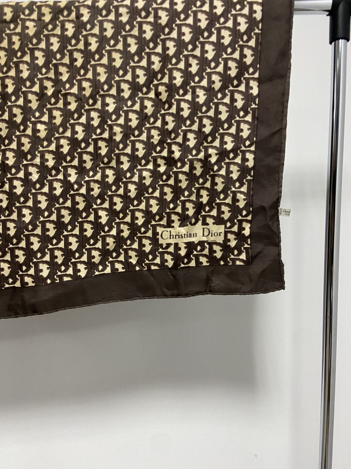 Christian Dior Monsieur × Vintage Christian Dior scarf silk vintage monogram box logo small Size ONE SIZE - 3 Thumbnail