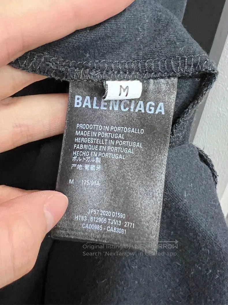 Balenciaga Balenciaga Multi Language Print T-Shirt. Size US M / EU 48-50 / 2 - 3 Thumbnail