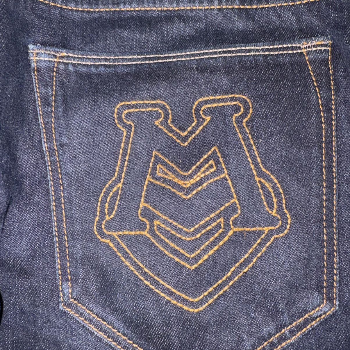 Moschino Love Moschino Selvedge Men’s Dark Blue Slim Fit Denim Jeans Size US 33 - 8 Thumbnail