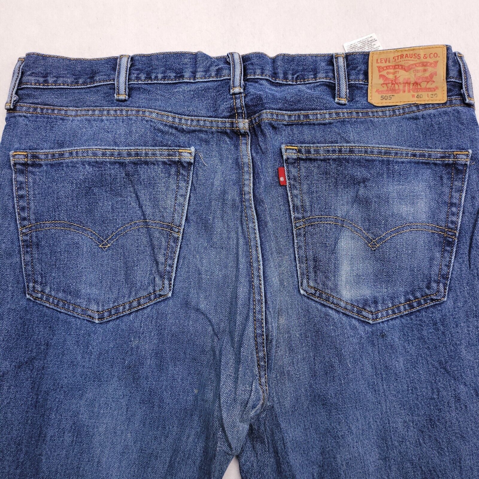 Levi's Levi's 505 Casual Button Zip Denim Jeans Men Size 40x30 Blue Size US 40 / EU 56 - 10 Thumbnail