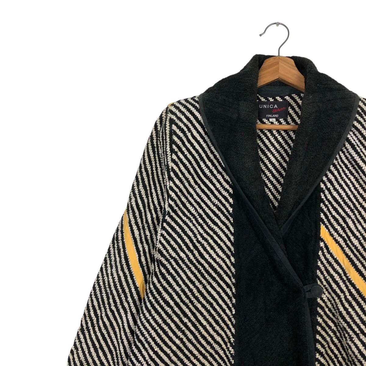 Vintage 📌Vintage Wool Jacket Herringbone Unica Finland Issey Miyake Size US L / EU 52-54 / 3 - 8 Thumbnail
