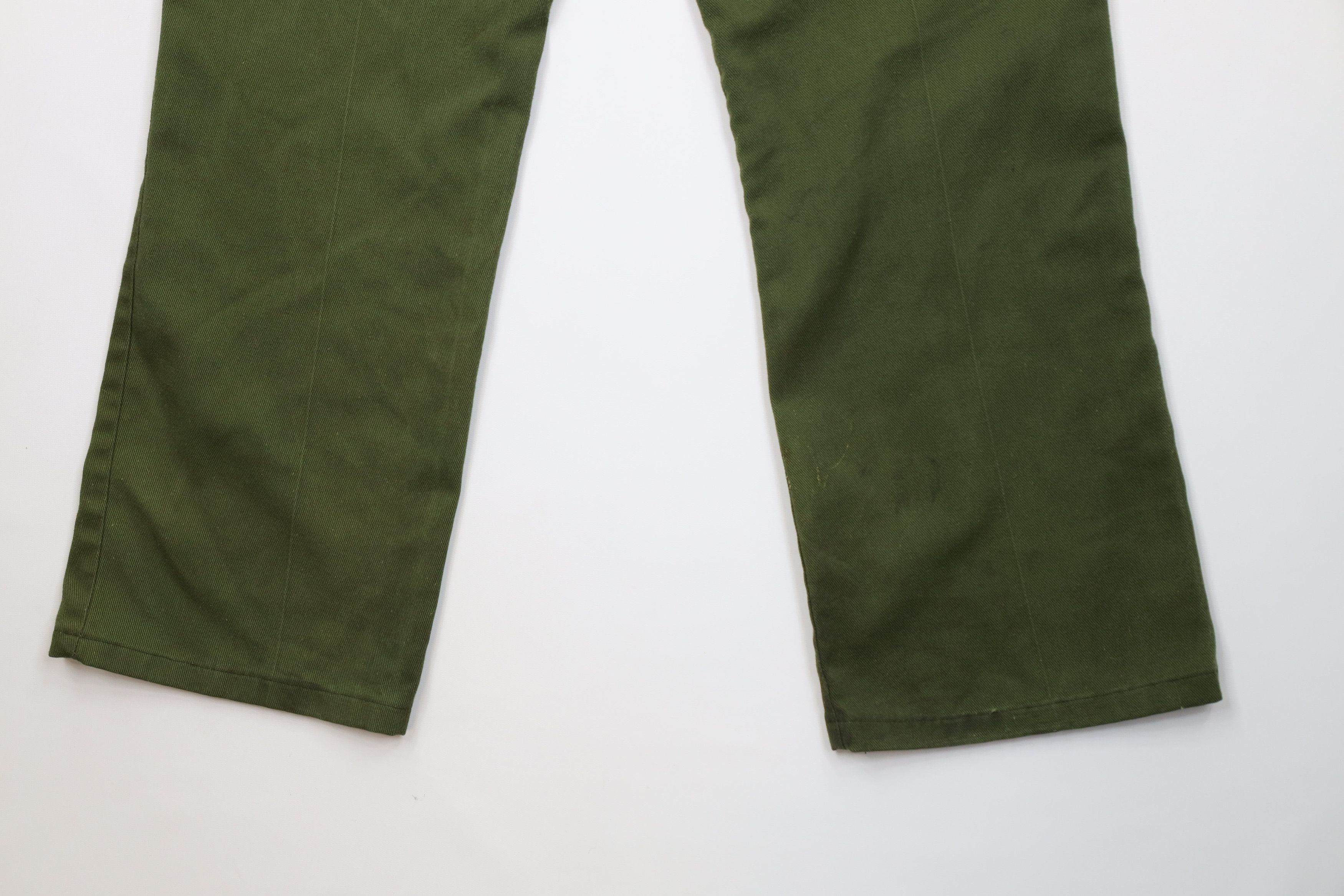 Vintage Vintage 70s Streetwear Wide Leg Denim Jeans Avocado USA Size US 40 / EU 56 - 14 Thumbnail