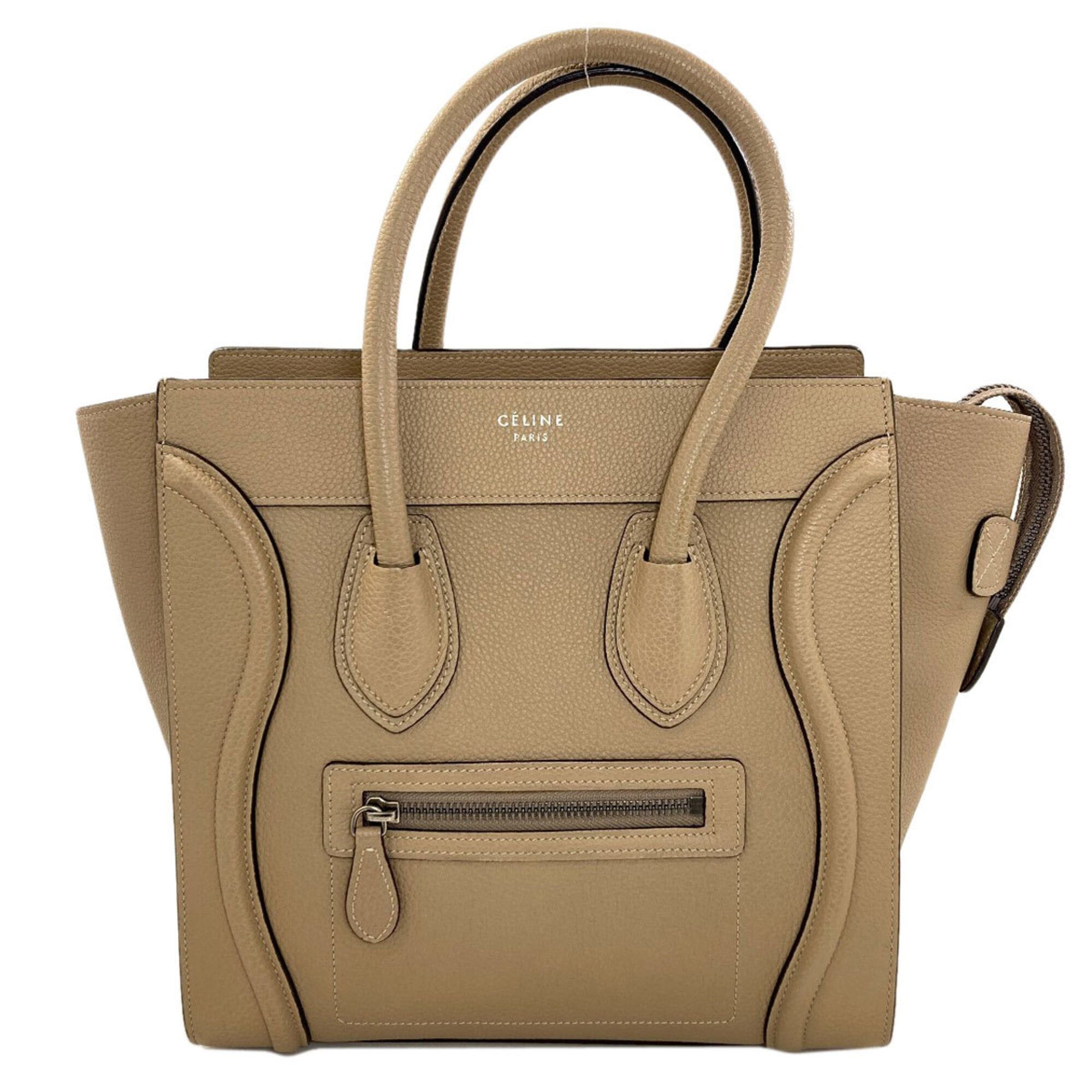 Celine Celine Luggage Micro Handbag, Calfskin, Women's Size ONE SIZE - 1 Thumbnail