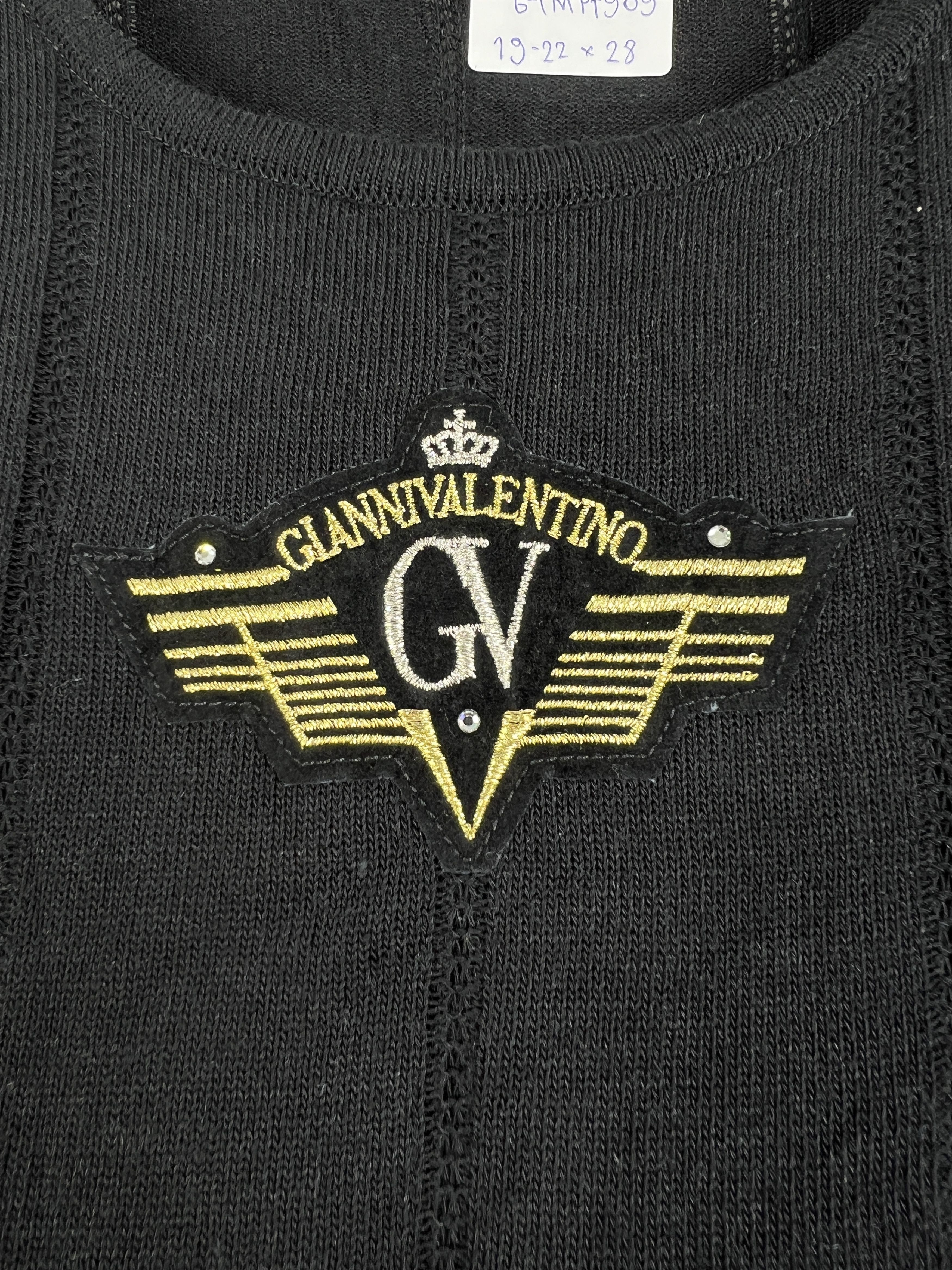 Gianni Valentino Vintage Gianni Valentino Knit Blouse (L) GTMPT909 Size L / US 10 / IT 46 - 2 Thumbnail