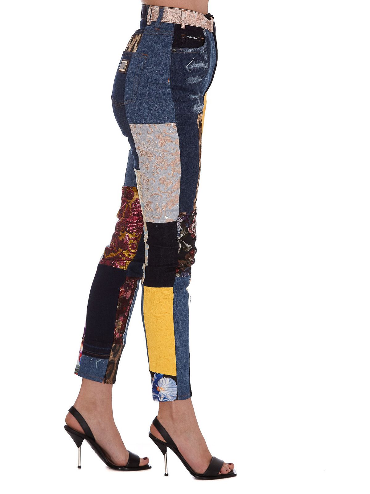 Dolce & Gabbana o1y0825 Denim Pant in Multicolor Size 25" / US 0 / IT 36 - 3 Thumbnail