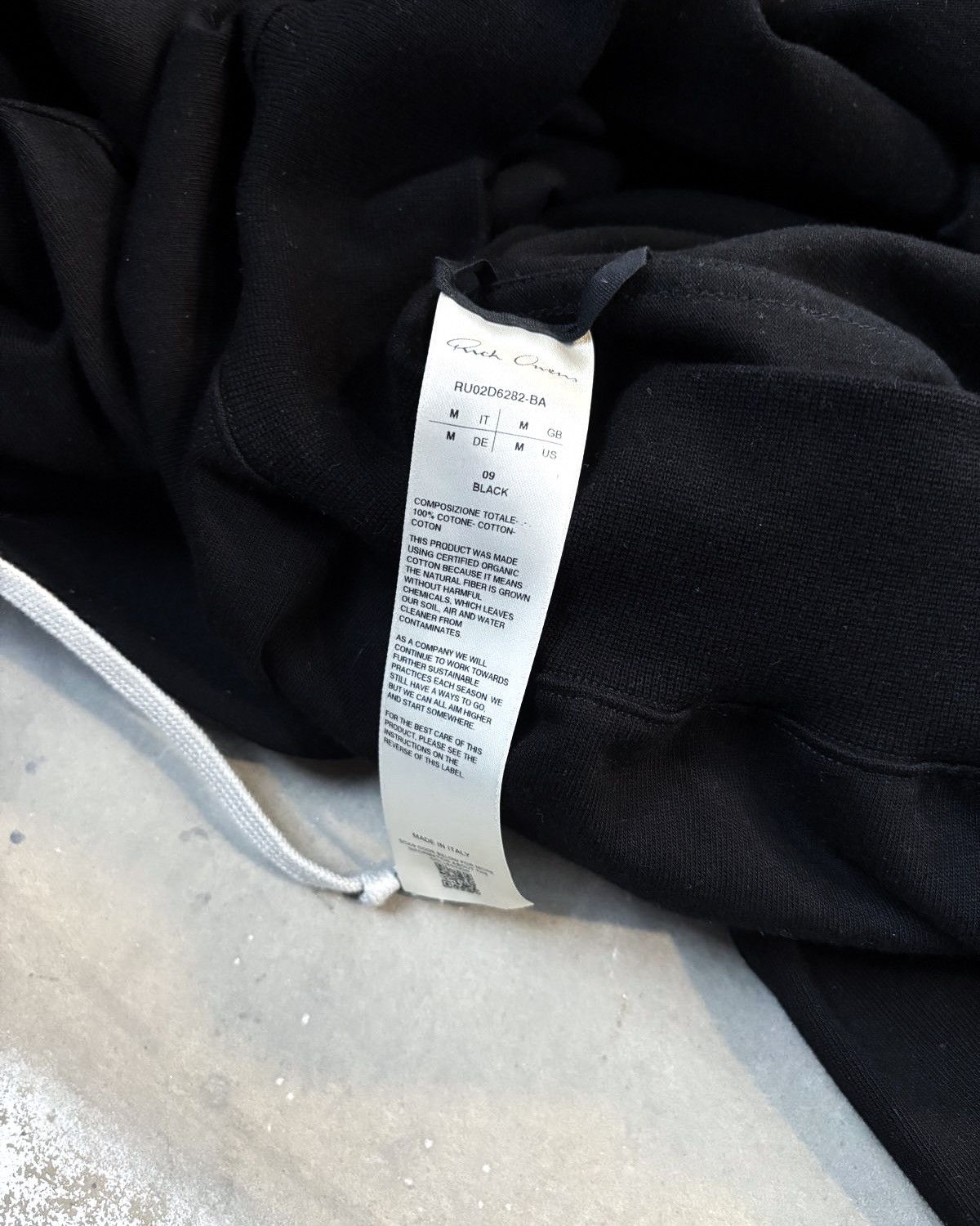 Rick Owens F/W24 PORTERVILLE HOODIE Size US M / EU 48-50 / 2 - 5 Thumbnail