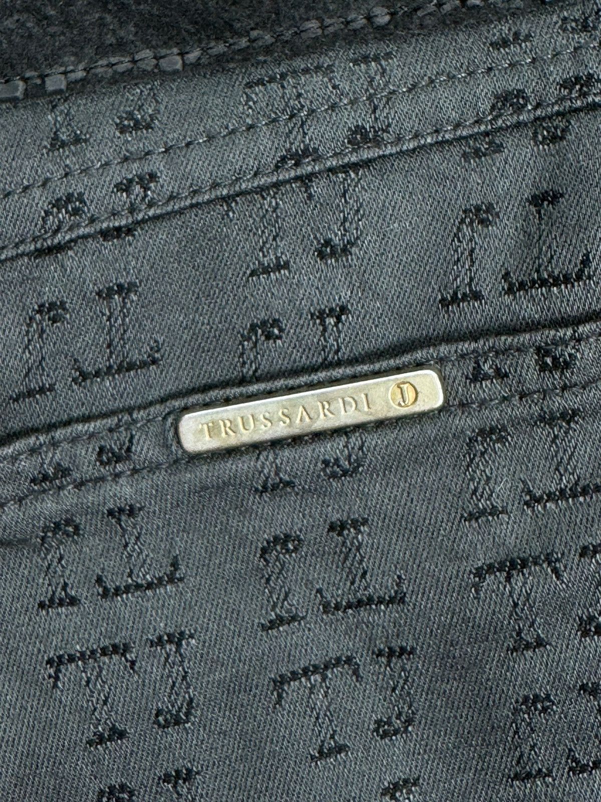 Trussardi × Vintage Trussardi Monogrammed Pants TJ Viscose size 31 Size US 31 - 11 Thumbnail