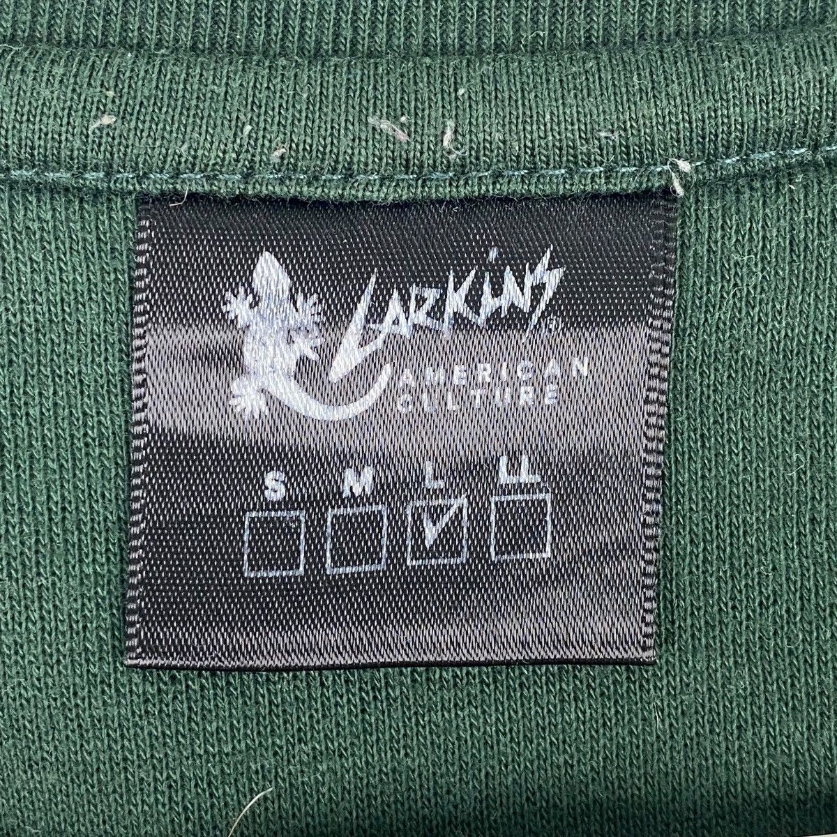 Designer × Vintage Vintage Larkinz Lizard Crewneck Sweatshirt Green Size US L / EU 52-54 / 3 - 6 Thumbnail
