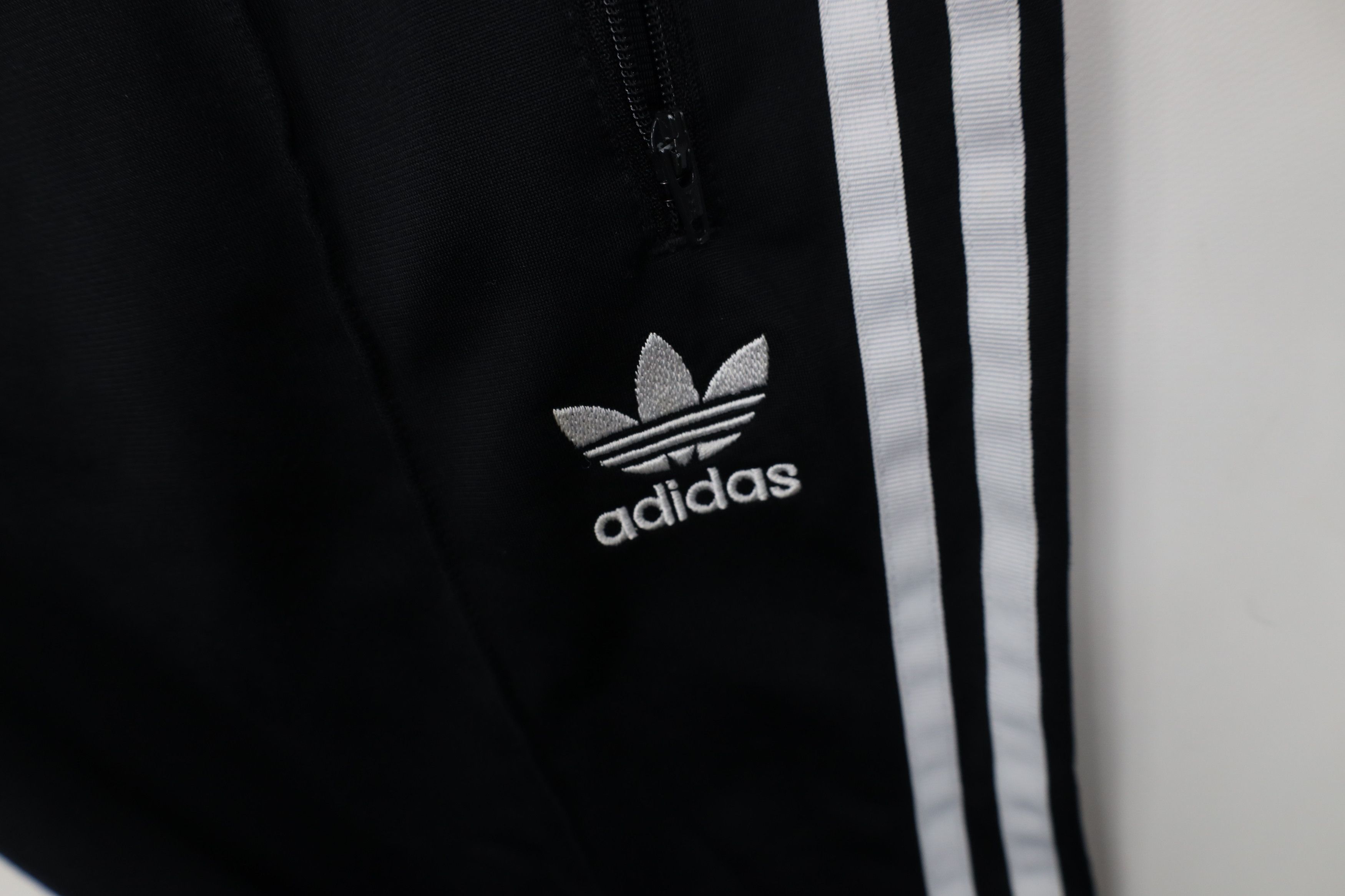 Adidas Vintage Y2K Adidas Tapered Leg Soccer Warm Up Pants Black Size US 32 / EU 48 - 6 Thumbnail