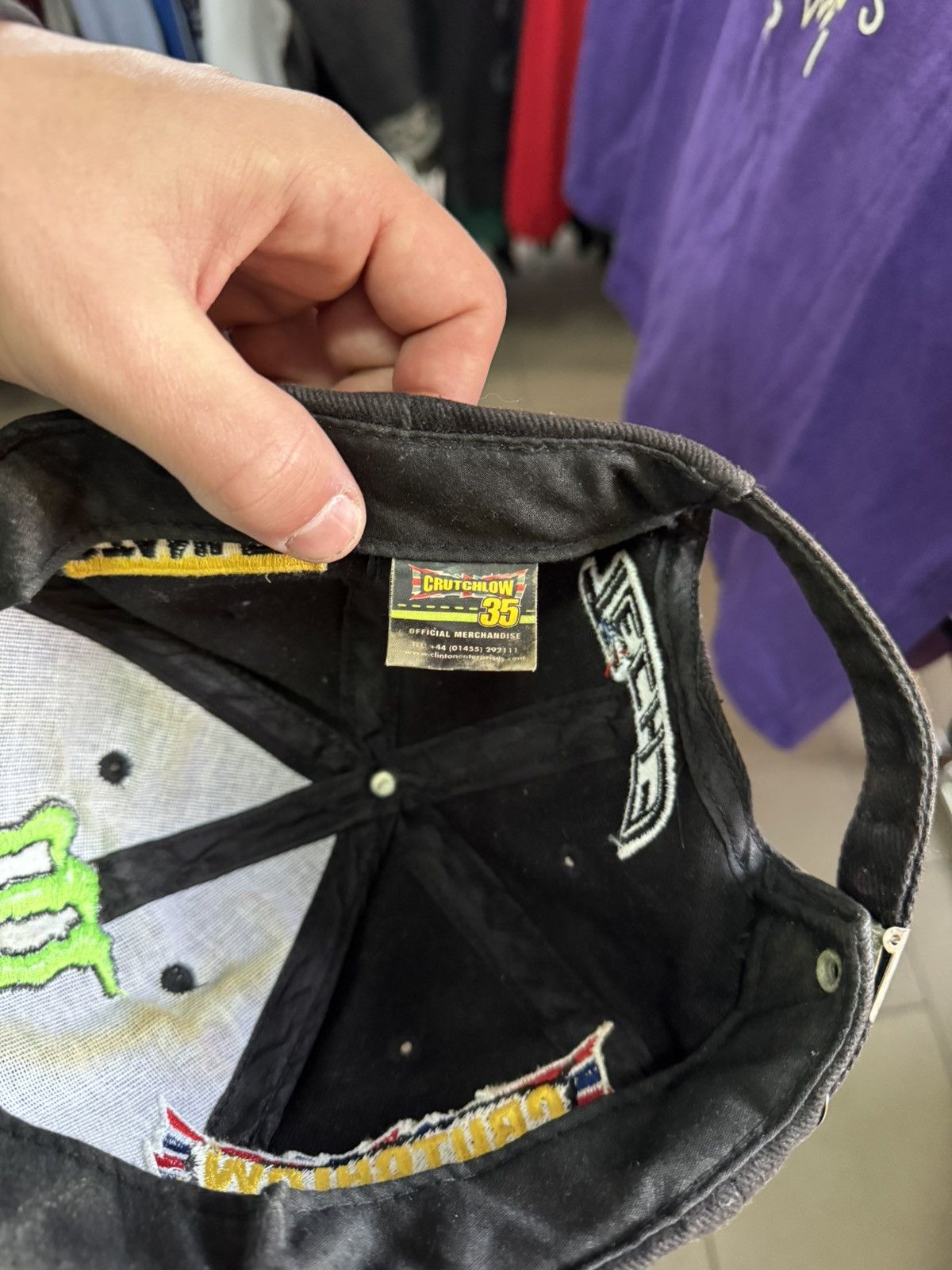 Fox Racing Vintage Y2K Monster Energy hat cap race moto skate baggy DC Size ONE SIZE - 5 Thumbnail