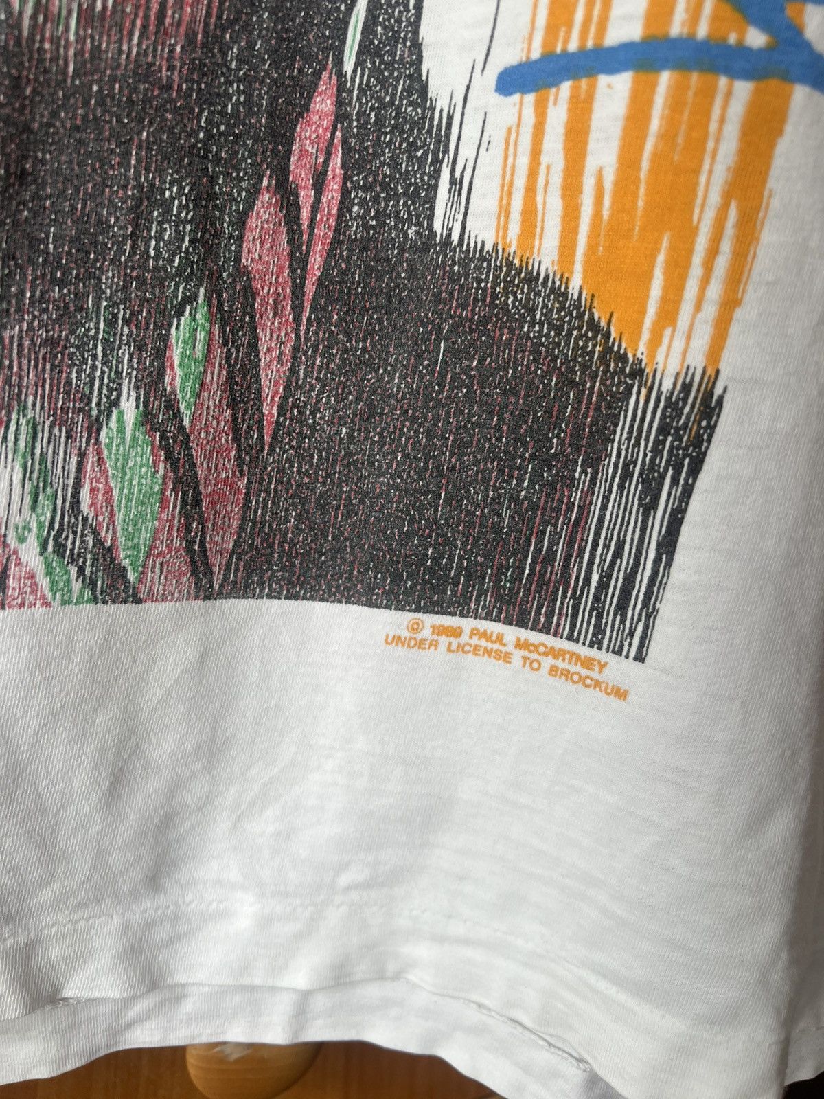 Band Tees Paul McCartney 1989 tour Mac is back Size US XL / EU 56 / 4 - 4 Thumbnail