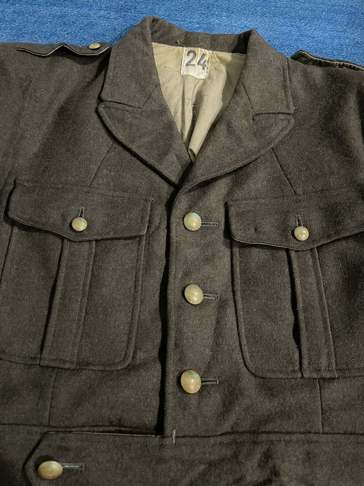 Vintage Military French Trench Coat - Etsy