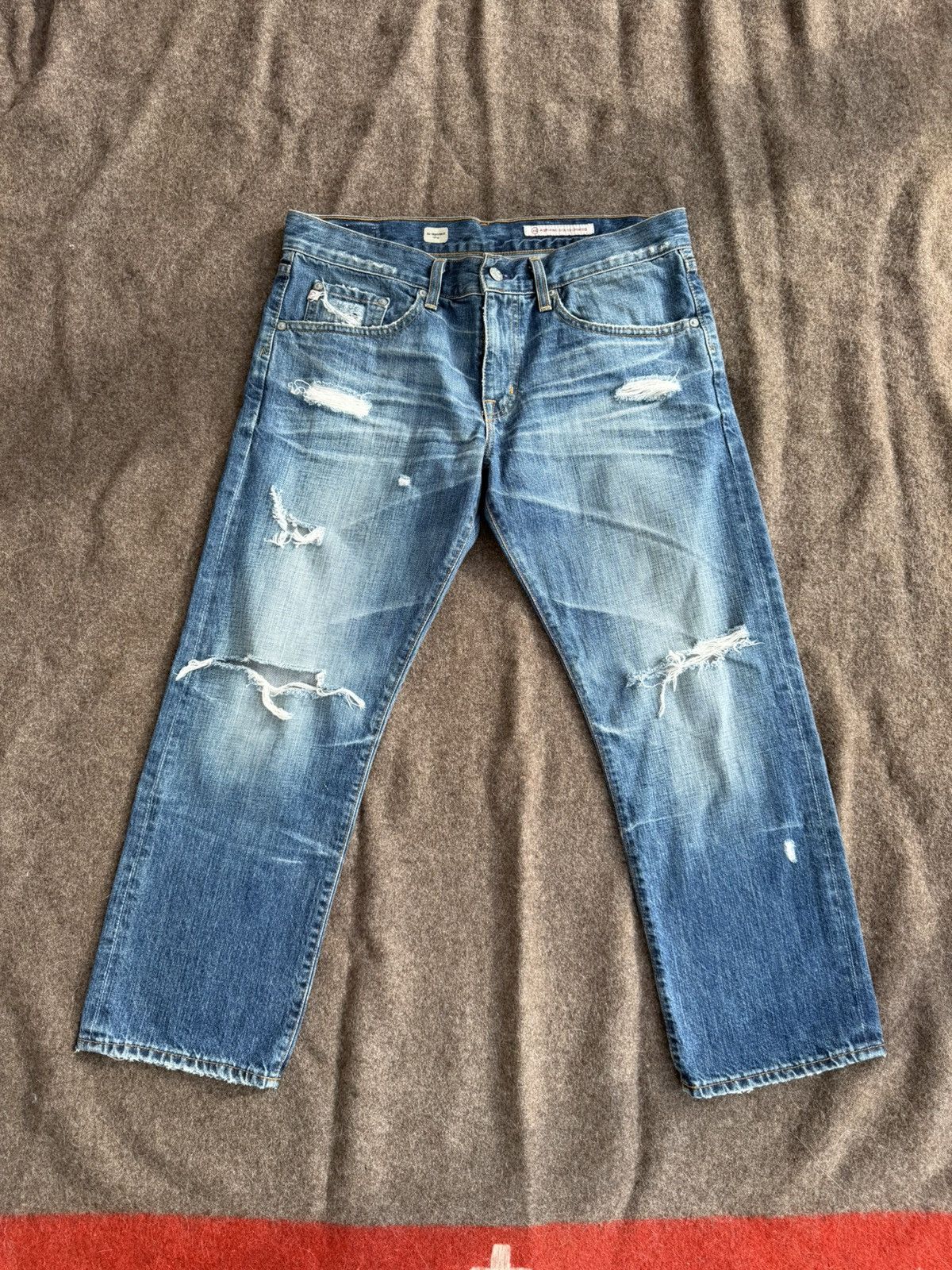 AG Adriano Goldschmied AG Adriano Goldschmied Distressed Jeans Size US 29 - 1 Thumbnail