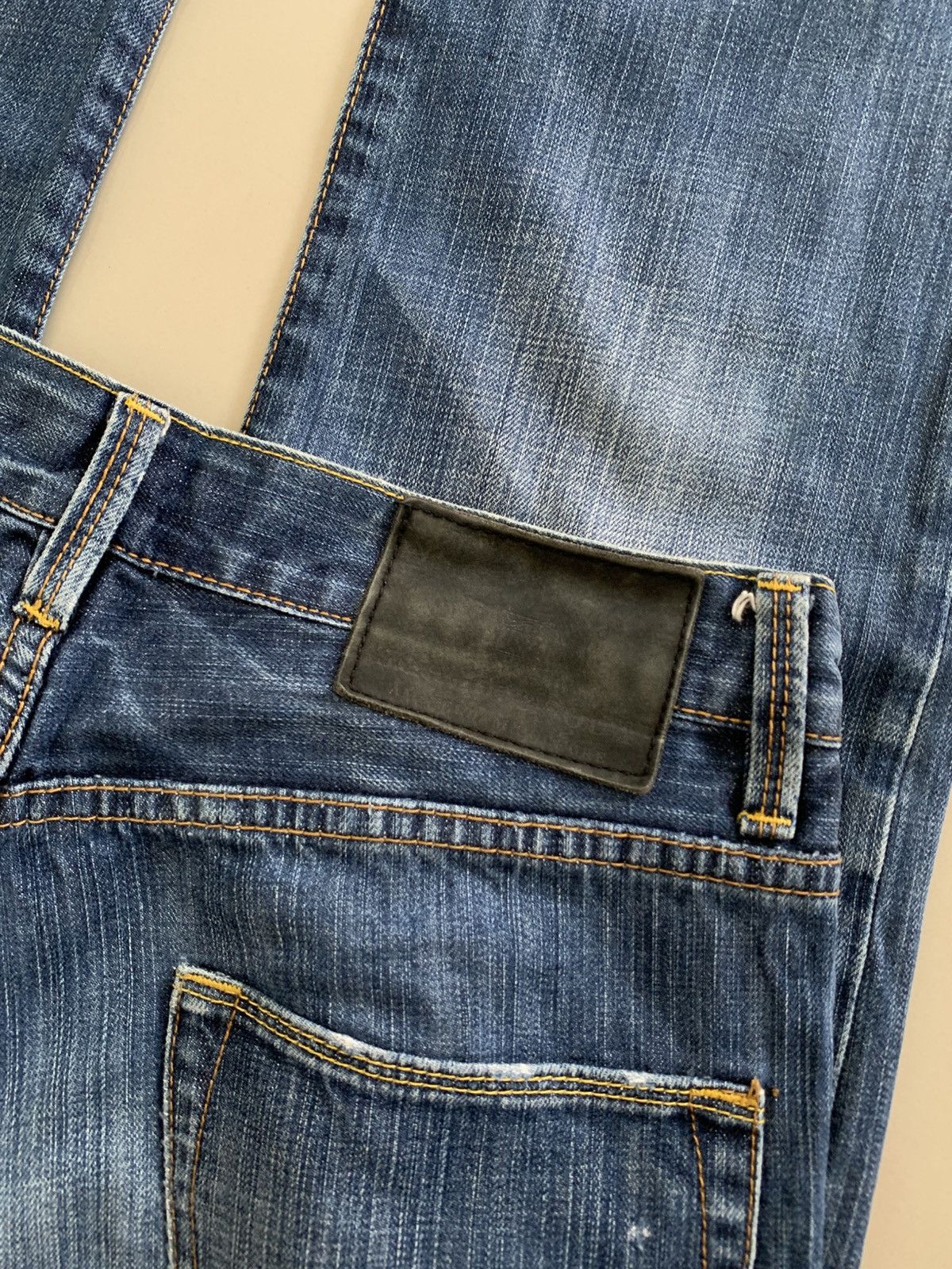 Scotch & Soda Scotch & Soda Ronson Distressed Faded Blue Jeans Size US 30 / EU 46 - 3 Thumbnail