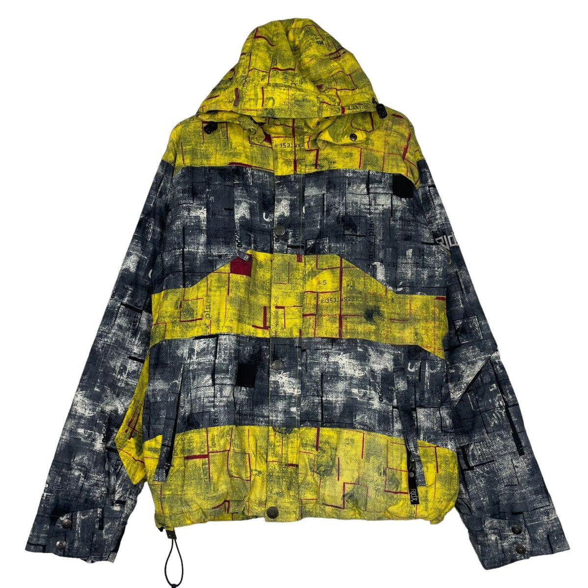 Bonfire Outerwear × Sports Specialties 💥RIDE SNOWBOARD ABSTRACT UTILITY GEAR SKI JACKET Size US M / EU 48-50 / 2 - 1 Thumbnail