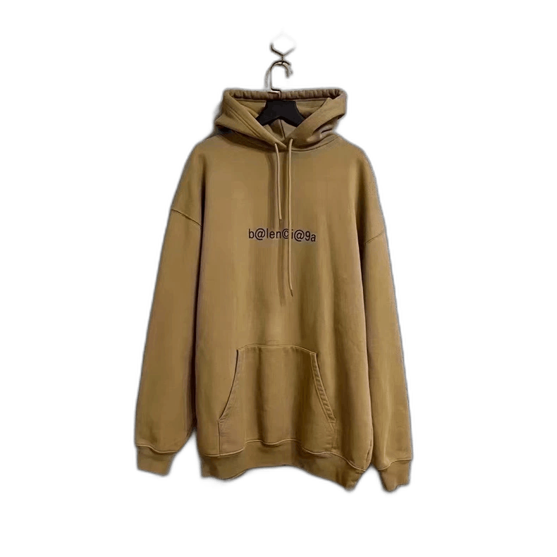 Balenciaga Khaki Hoodie Size XS Brand New-2505