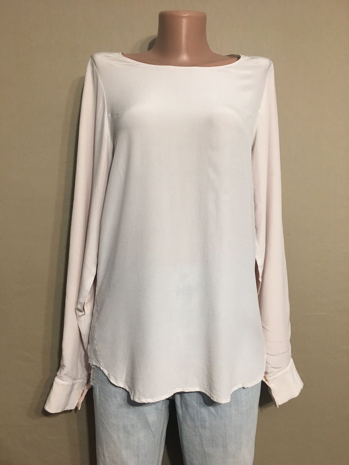 Maison Margiela Maison Margiela Silk Powder Pink Design Blouse Size EU 40 Size S / US 4 / IT 40 - 1 Thumbnail