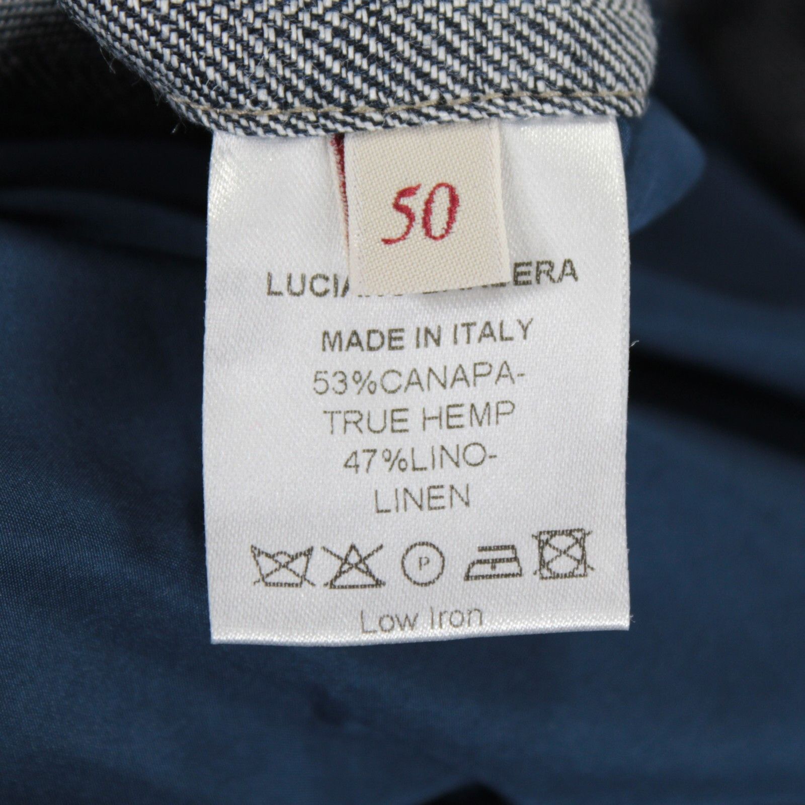 Luciano Barbera Luciano Barbera Vest Size M US In Blue Hemp Size US M / EU 48-50 / 2 - 9 Thumbnail