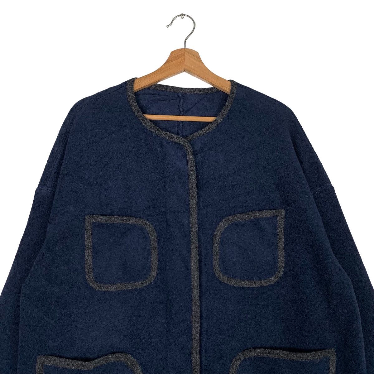 Japanese Brand YOCO MORIMOTO Fleece Jacket Inspire Kapital #0137-C7 Size US L / EU 52-54 / 3 - 3 Thumbnail