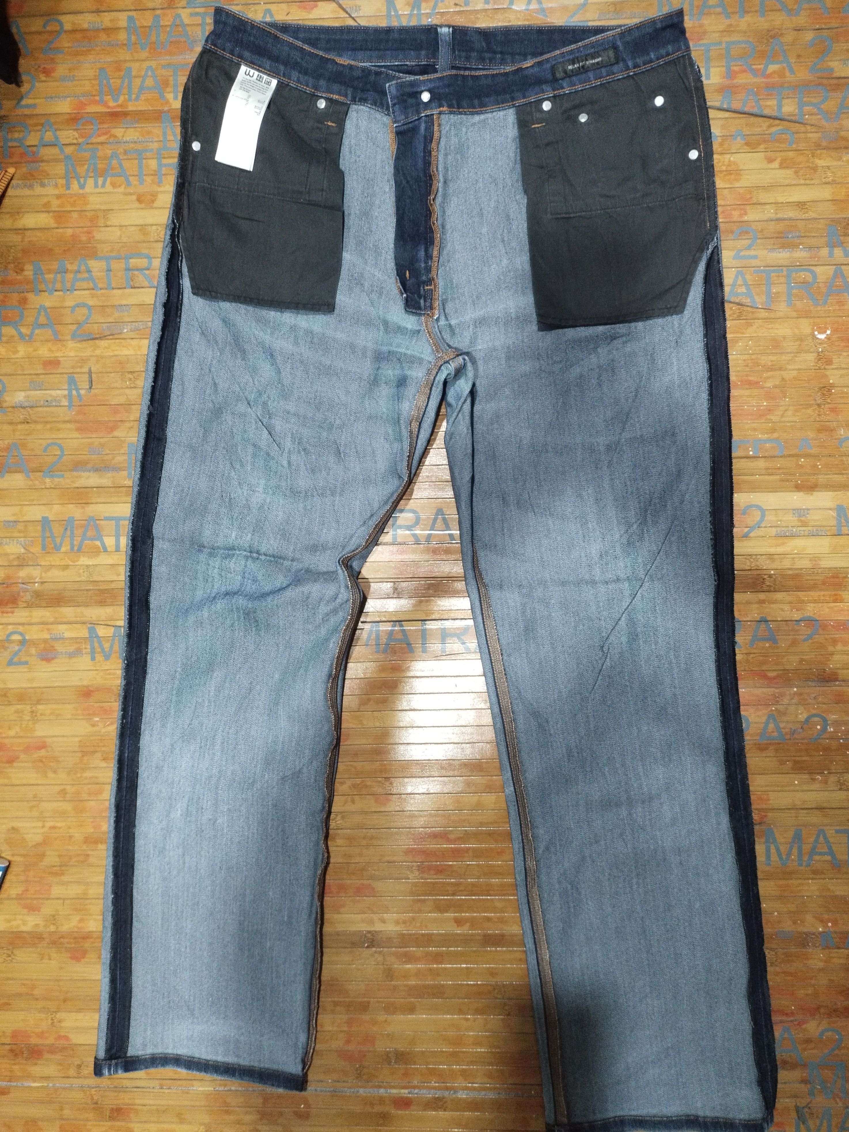 Japanese Brand × Uniqlo × Vintage Jeans Uniqlo Uj Vintage " Blue Denim" Sz 34' Size US 34 / EU 50 - 14 Thumbnail